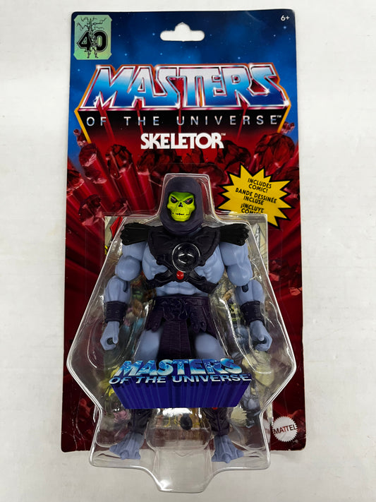 MOTU Masters of the Universe Skeletor 40th Anniversary