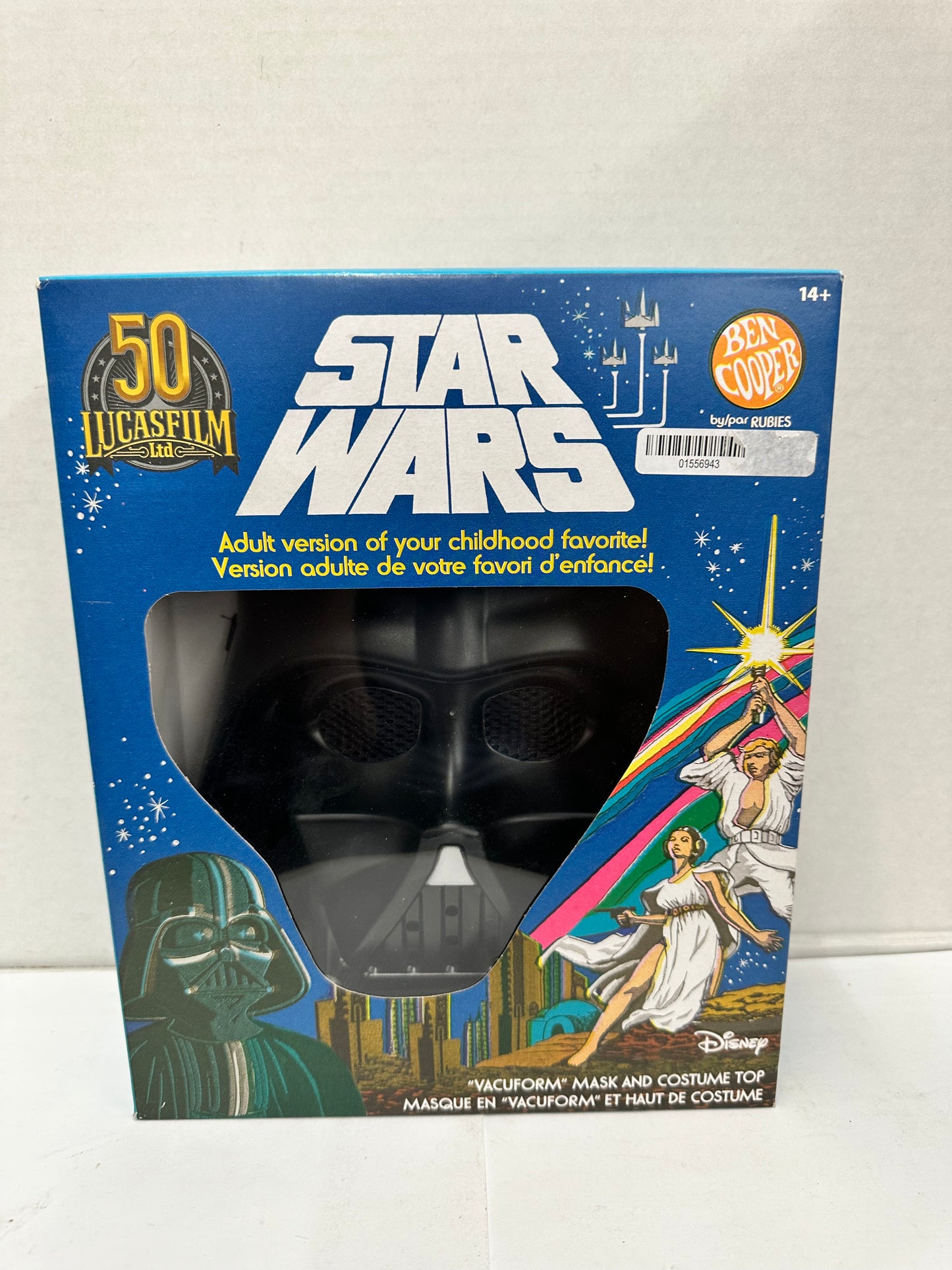 Ben Cooper Star Wars Adult Darth Vader Mask Limited Edition By Rubies