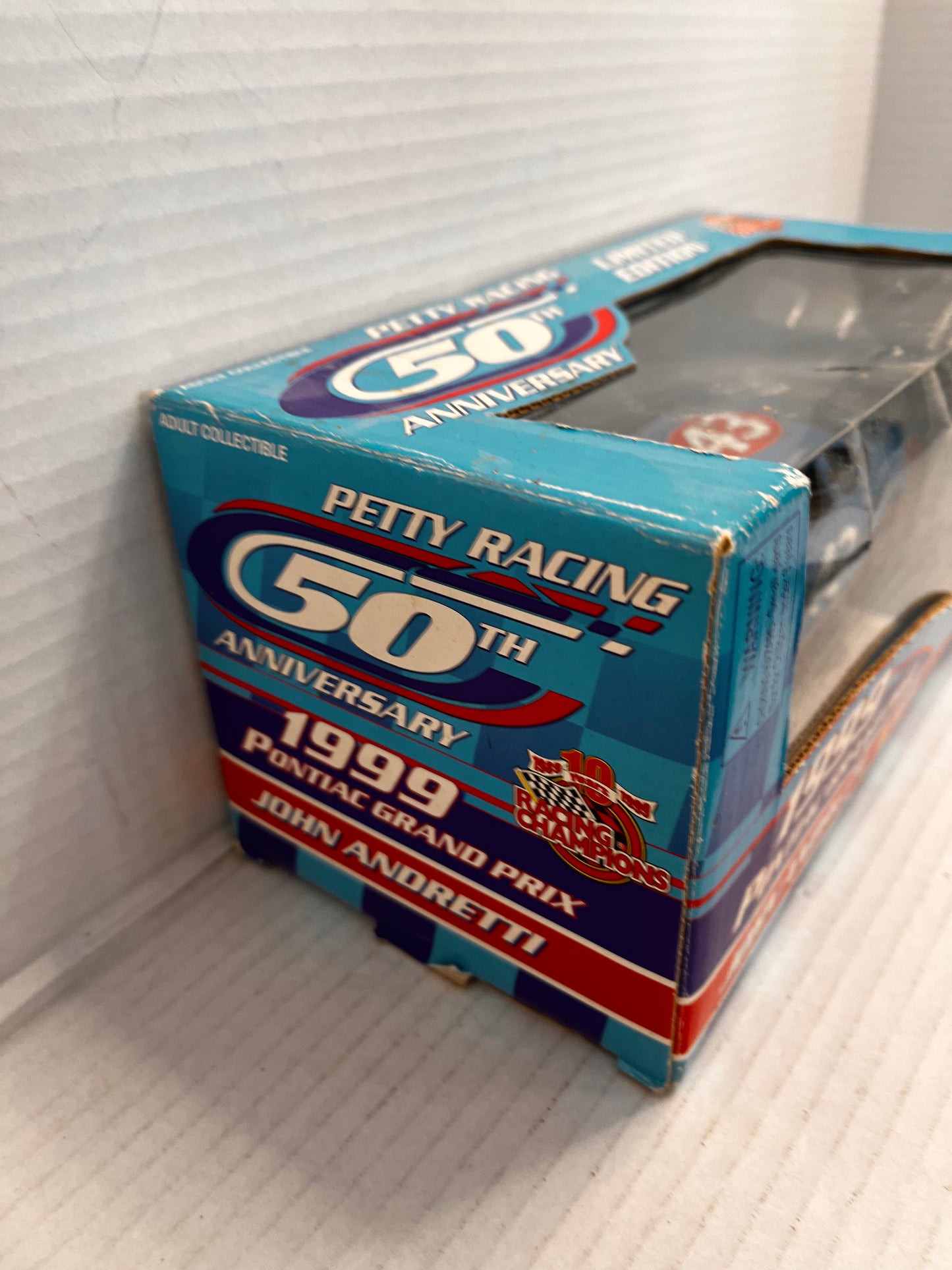 John Andretti #43 STP Pontiac 1999 1:24 50th Petty Racing Anniv. NEW