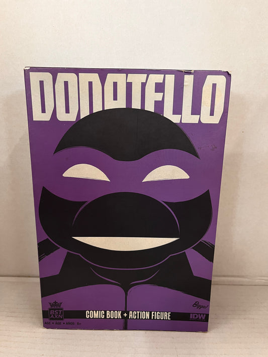 BST AXN TMNT Best of Donatello Action W/ Comic Book Teenage Mutant Ninja Turtles
