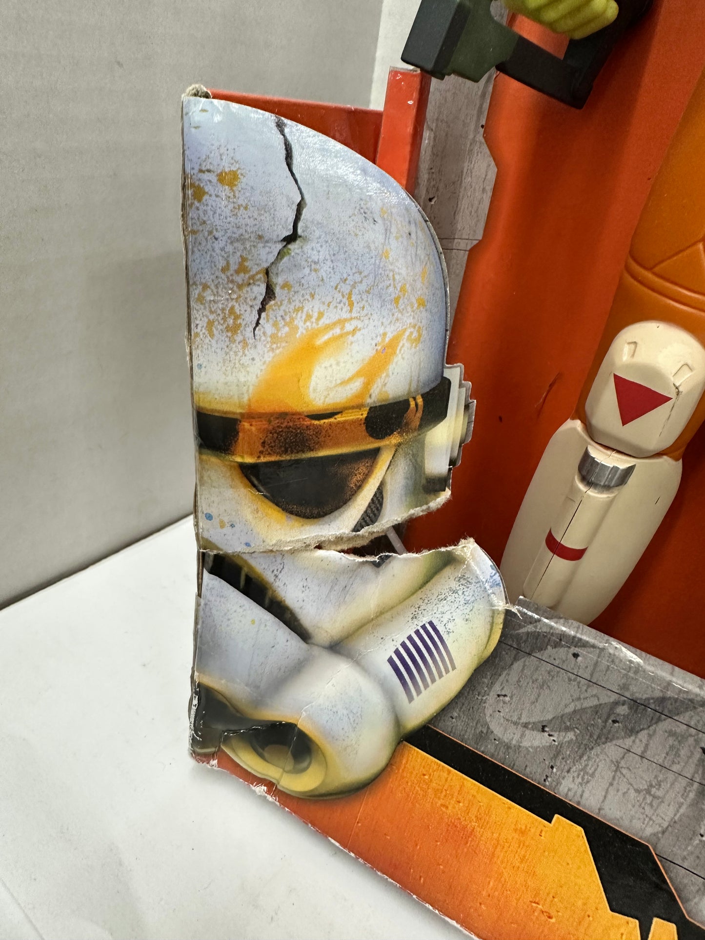 Star Wars Rebels Ezra Bridger & Stormtrooper Action Figure Set Box Damage