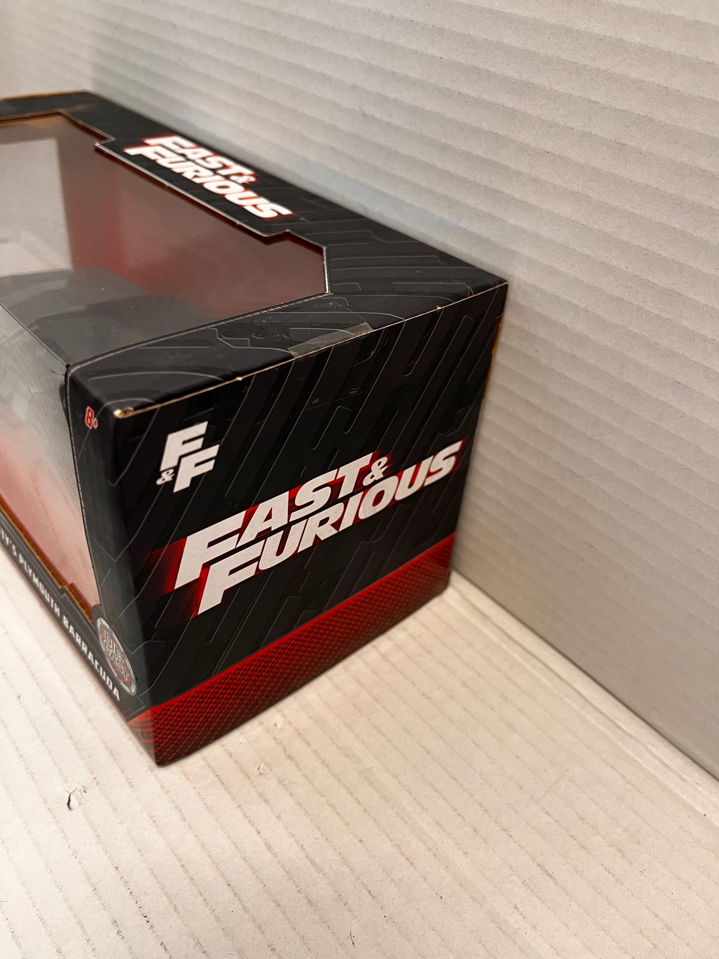 PLYMOUTH BARRACUDA LETTY'S BLACK FAST AND THE FURIOUS 1:24  Jada