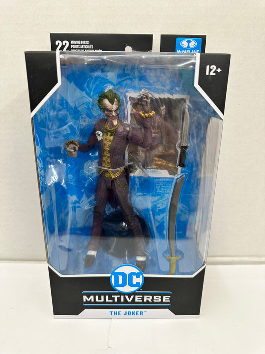 Todd McFarlane Toys DC Multiverse The Joker Infected Arkham City Batman