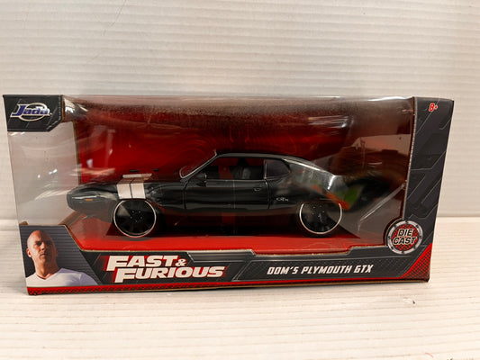 FAST & FURIOUS Doms Plymouth GTX 1/24 SCALE DIECAST OPENING Parts 98292