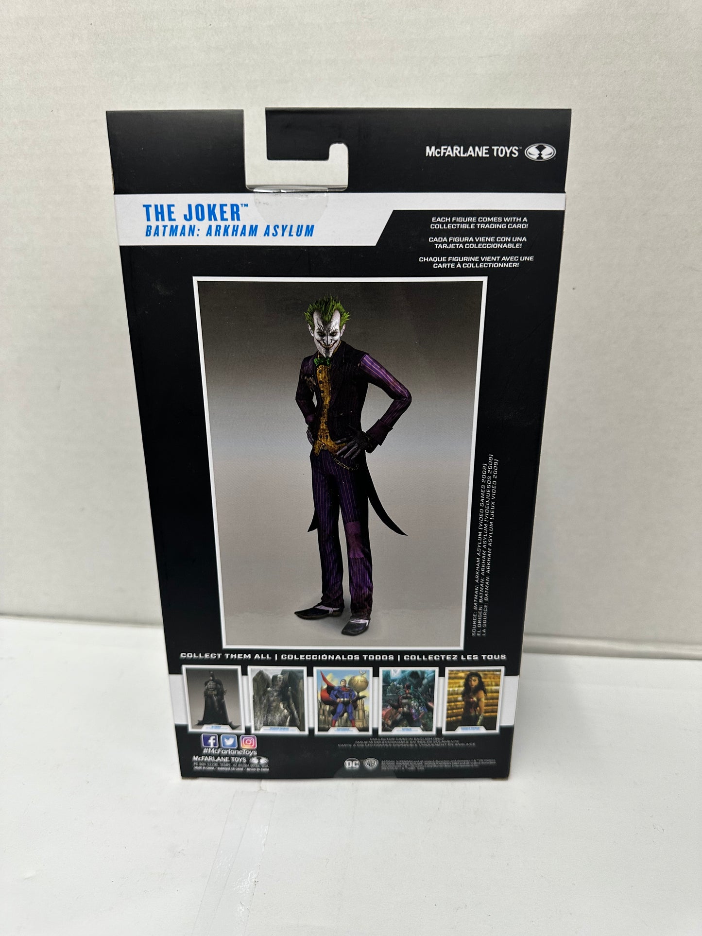 McFarlane DC Multiverse Arkham Asylum Joker Bronze Edition