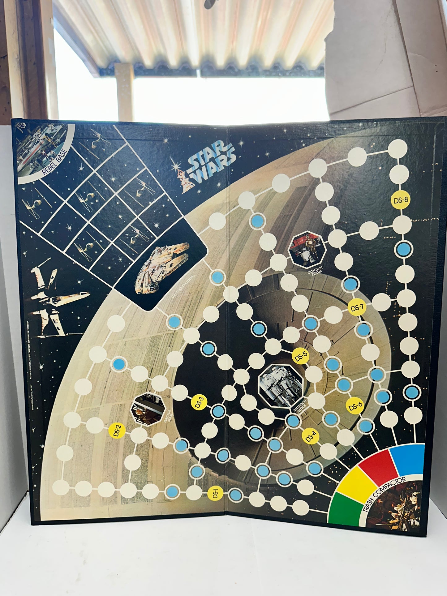 Star Wars Escape From the Death Star 1977 Kenner Board Game Complete Vintage