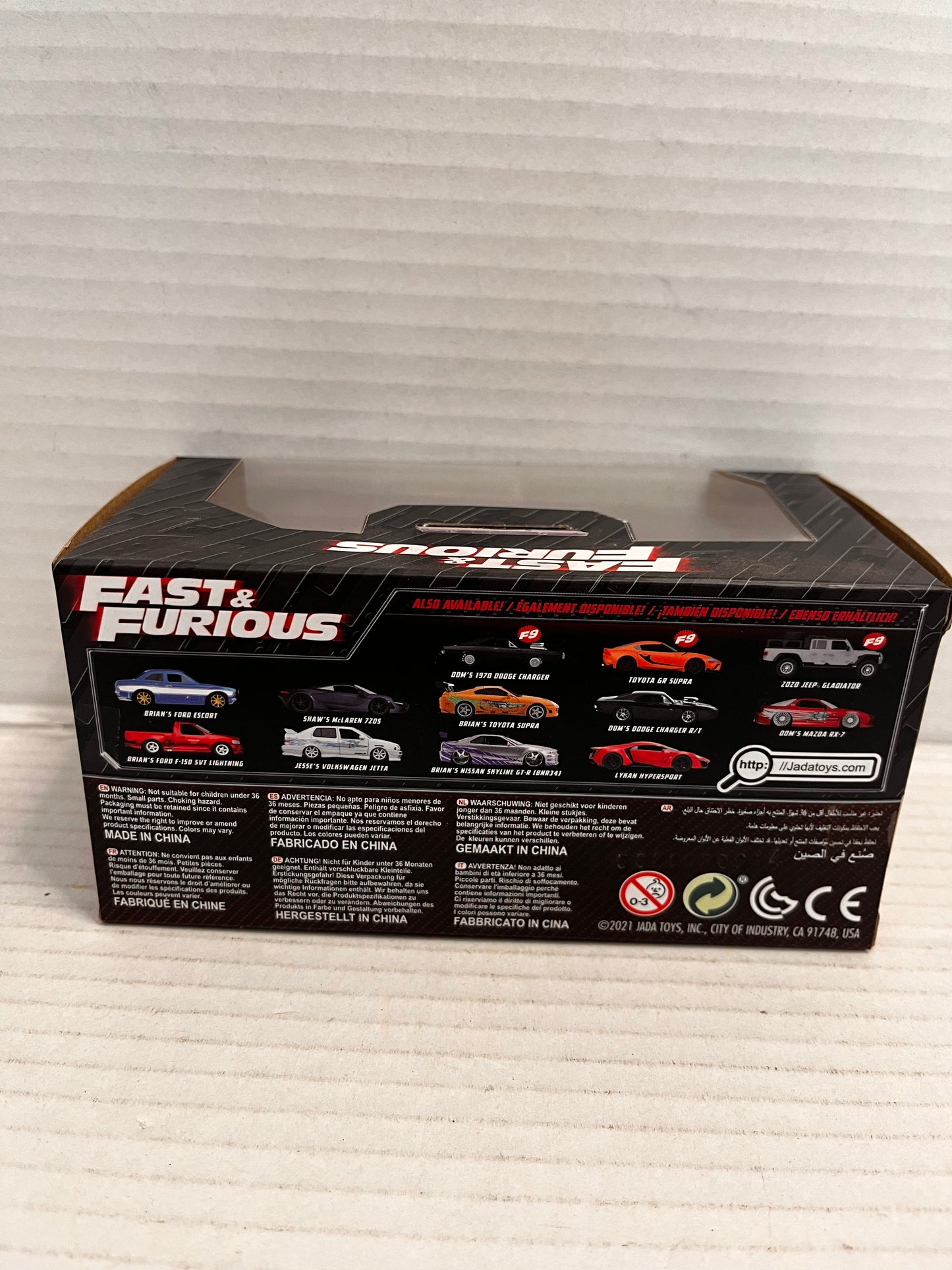JADA Fast & Furious Roman’s Chevrolet Camaro 1/32 Scale Die-Cast NEW SEALED Gift