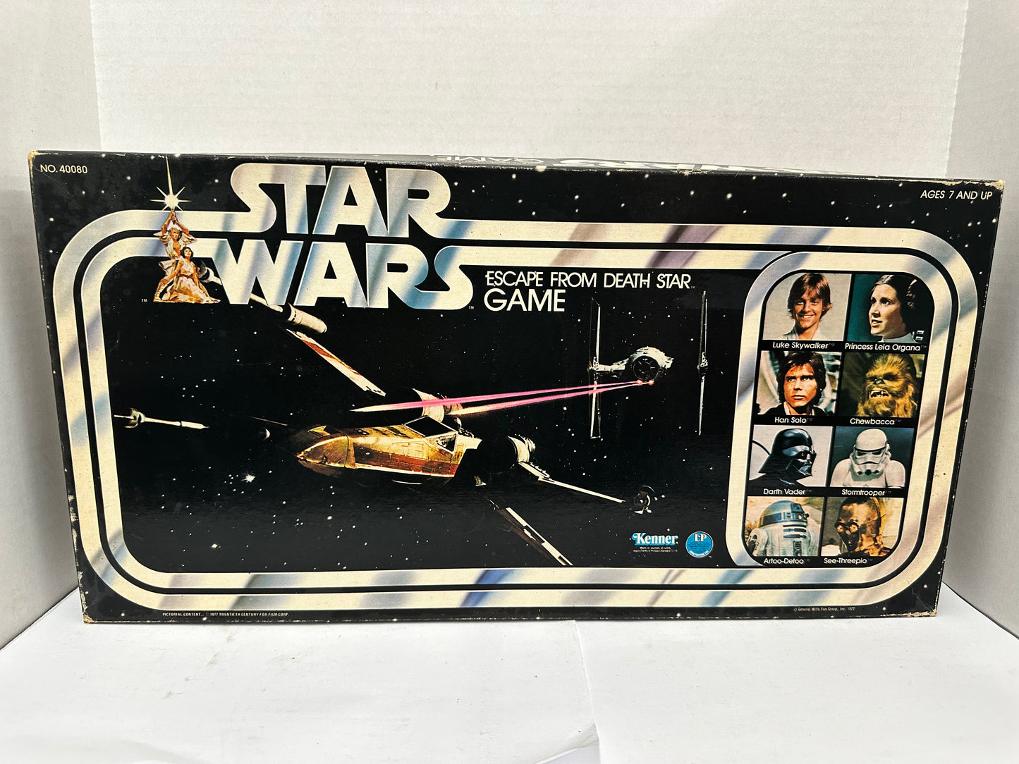 Star Wars Escape From the Death Star 1977 Kenner Board Game Complete Vintage