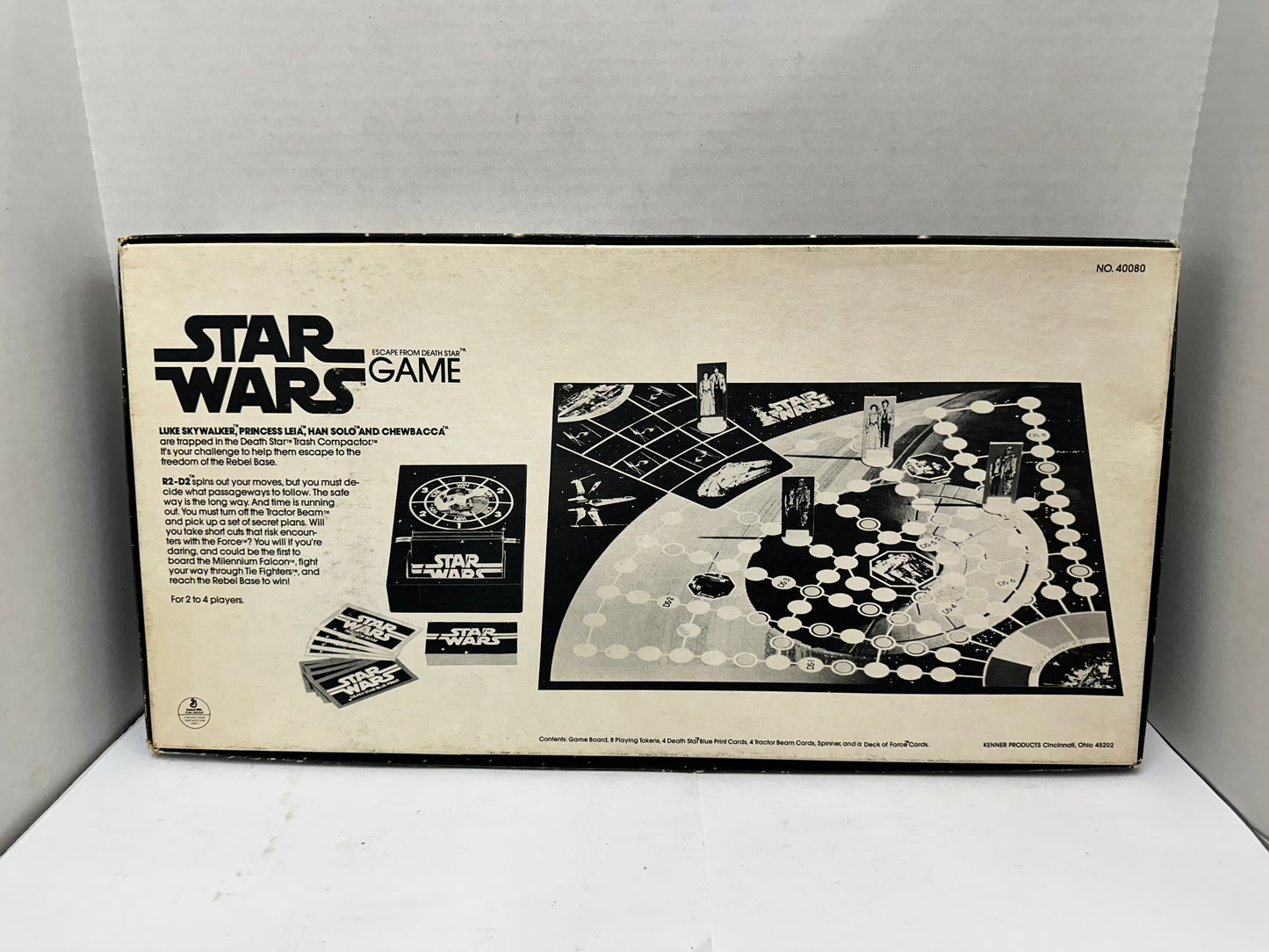 Star Wars Escape From the Death Star 1977 Kenner Board Game Complete Vintage
