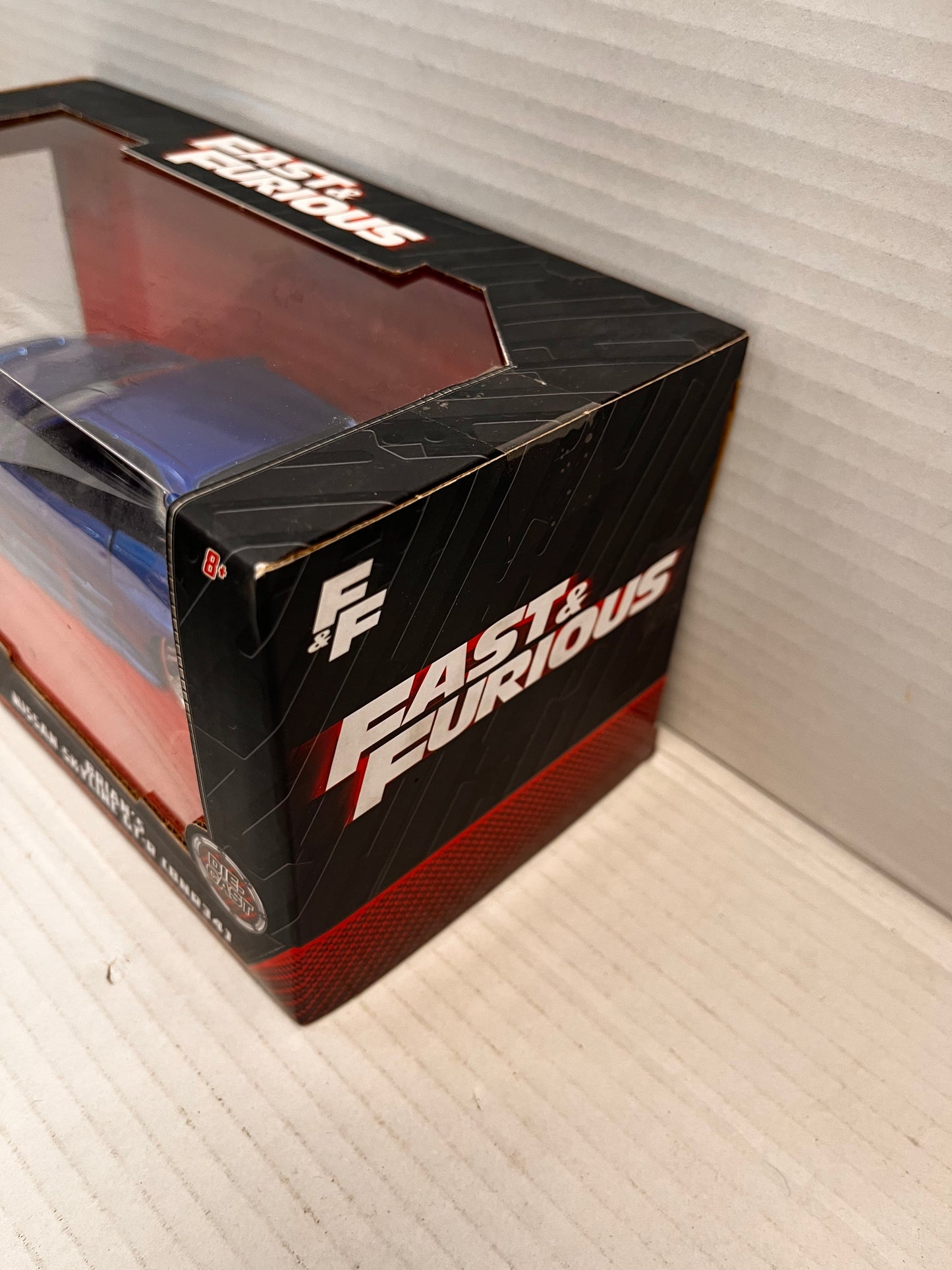 THE FAST AND THE FURIOUS DIECAST 2002 NISSAN SKYLINE GT-R R34 - 1:24 SCALE NIB