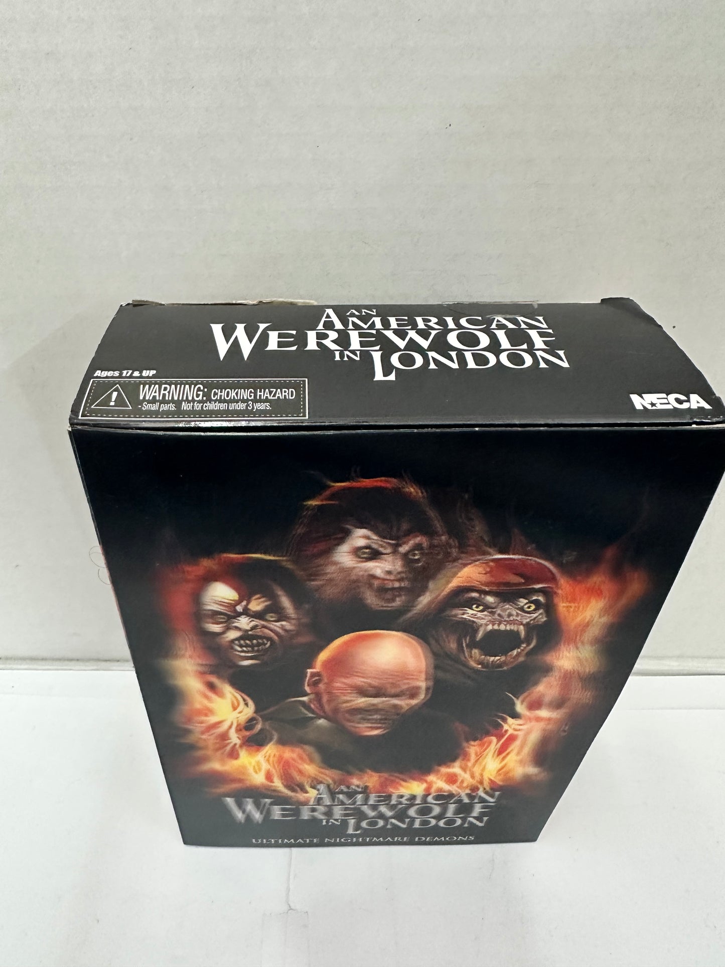 NECA - An American Werewolf in London Ultimate Nightmare Demon Box Damage