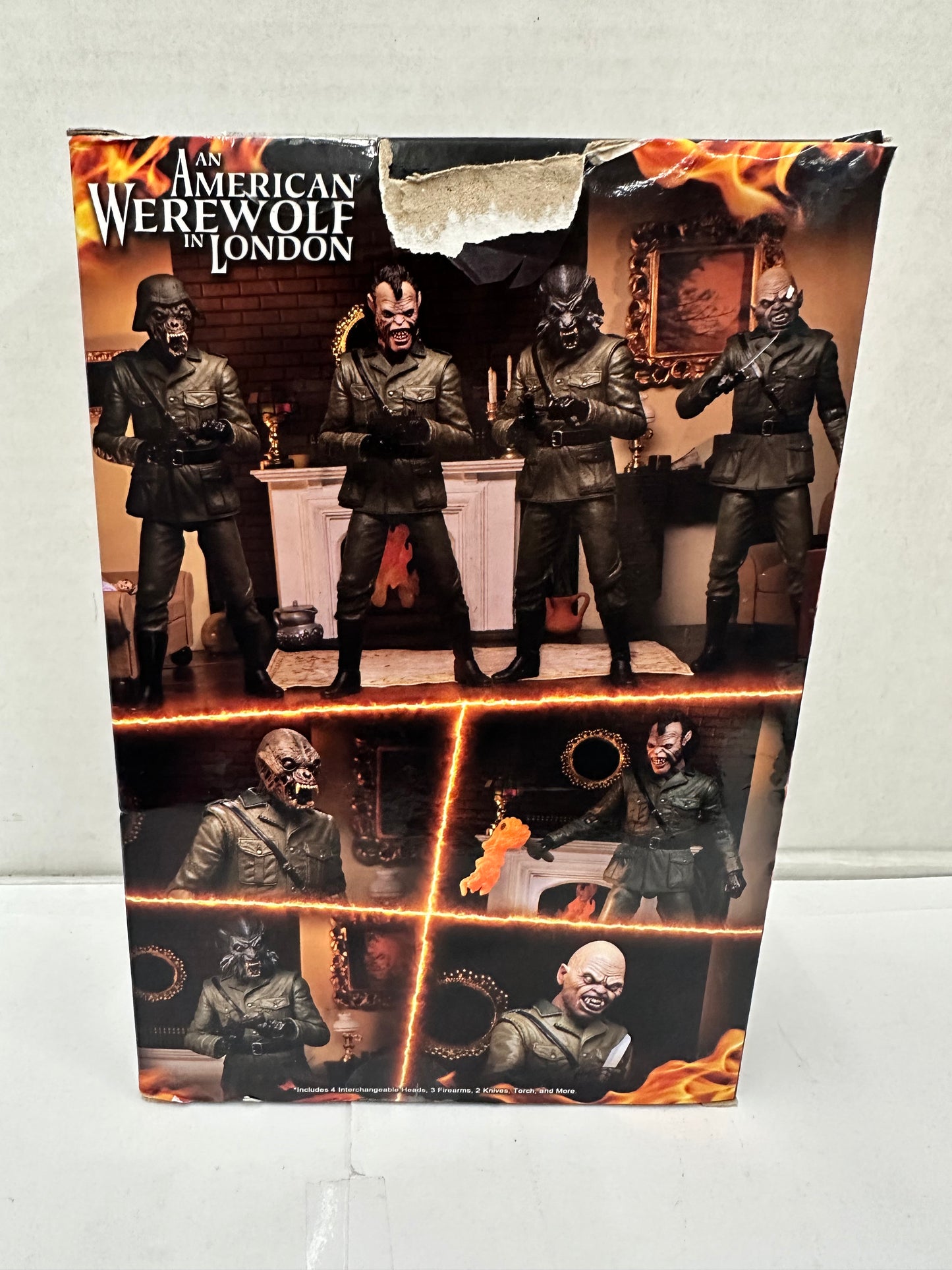 NECA - An American Werewolf in London Ultimate Nightmare Demon Box Damage