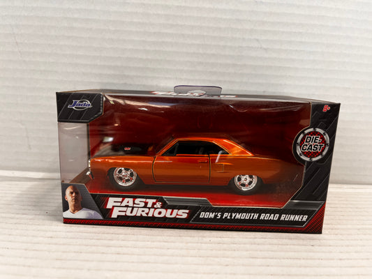 Fast & Furious Doms Plymouth Road Runner scale 1:32 Die-cast Car
