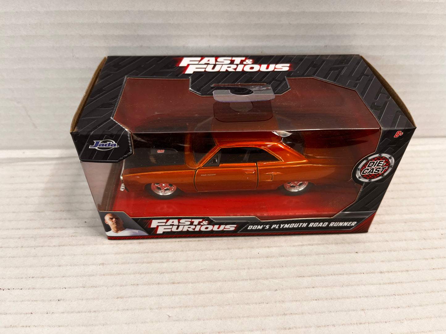Fast & Furious Doms Plymouth Road Runner scale 1:32 Die-cast Car