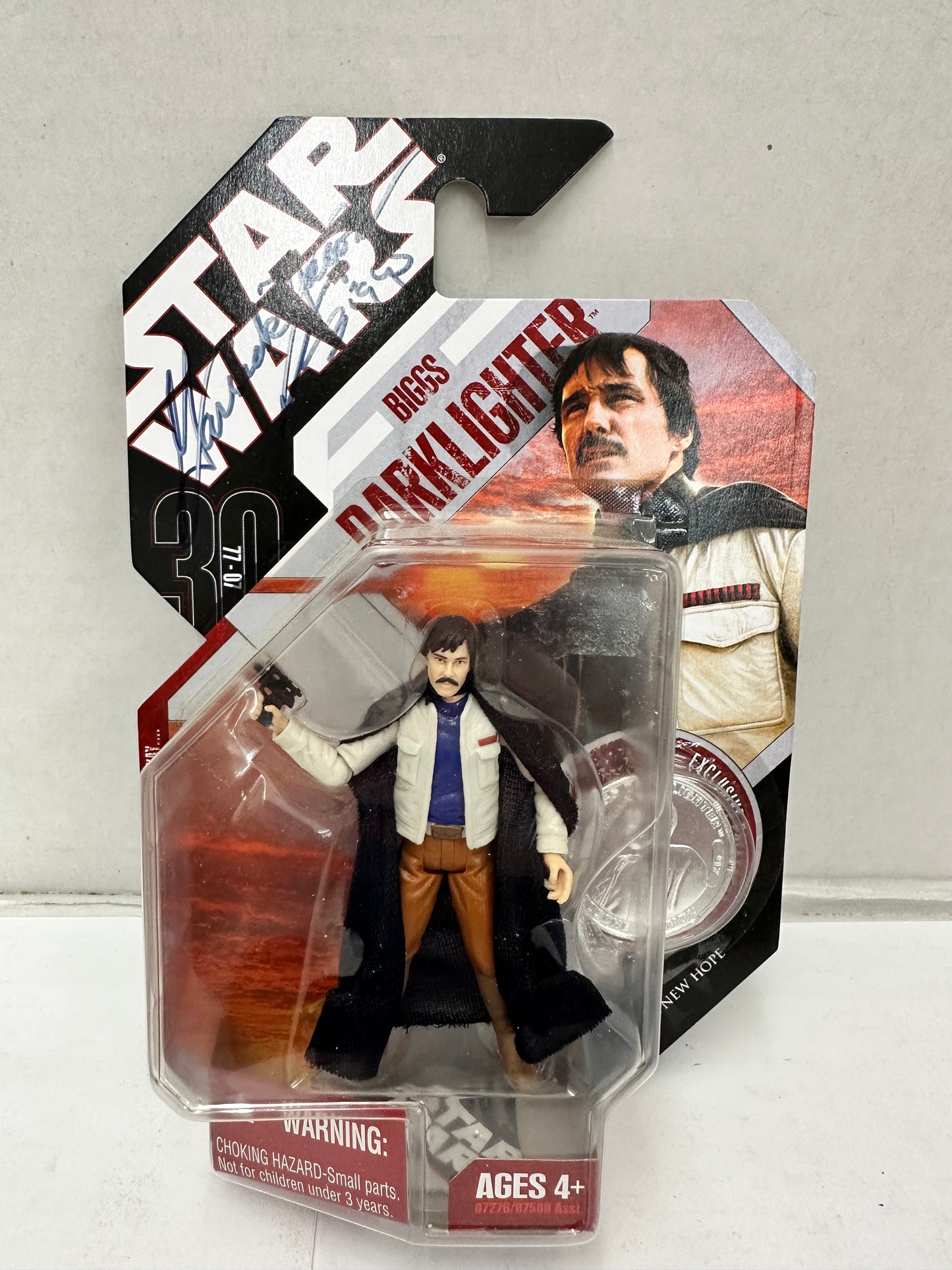 Star Wars BIGGS DARKLIGHTER 17 Figure 30th Anniversary Coin A New Hope