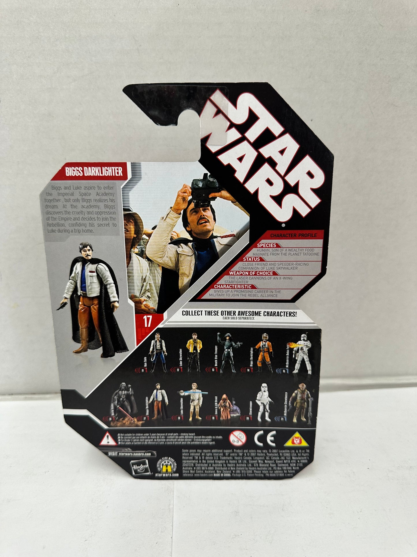 Star Wars BIGGS DARKLIGHTER 17 Figure 30th Anniversary Coin A New Hope
