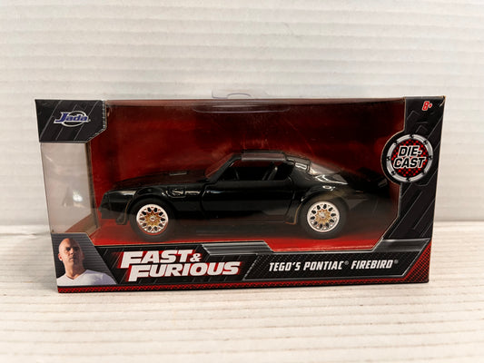 Jada Fast & Furious Tego's Pontiac Firebird 1/32 Diecast Model Car Black