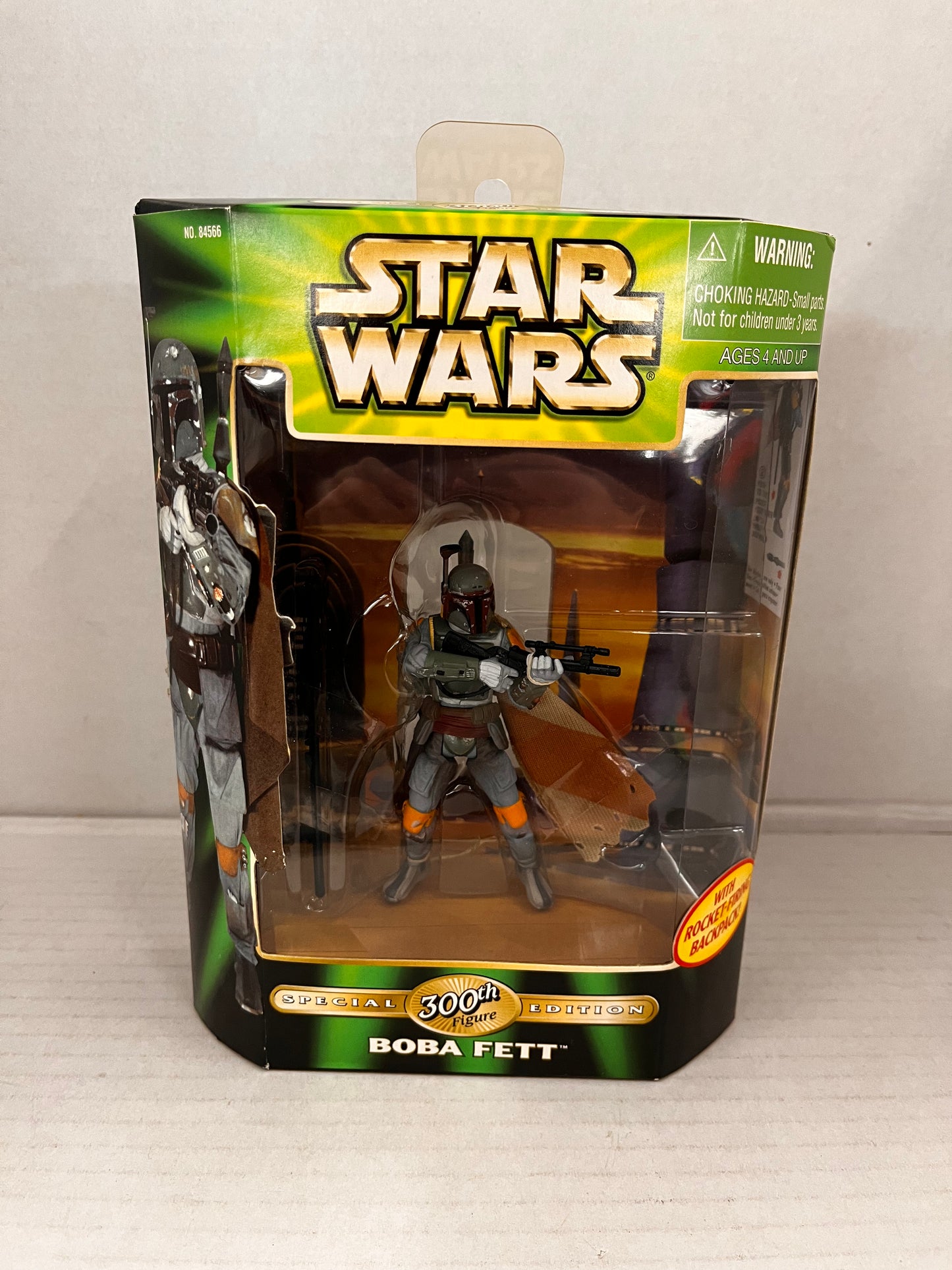 Star Wars 300th Figure Special Edition Boba Fett With Rocket-Firing Backpack