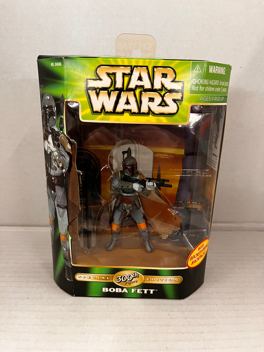 Star Wars 300th Figure Special Edition Boba Fett With Rocket-Firing Backpack