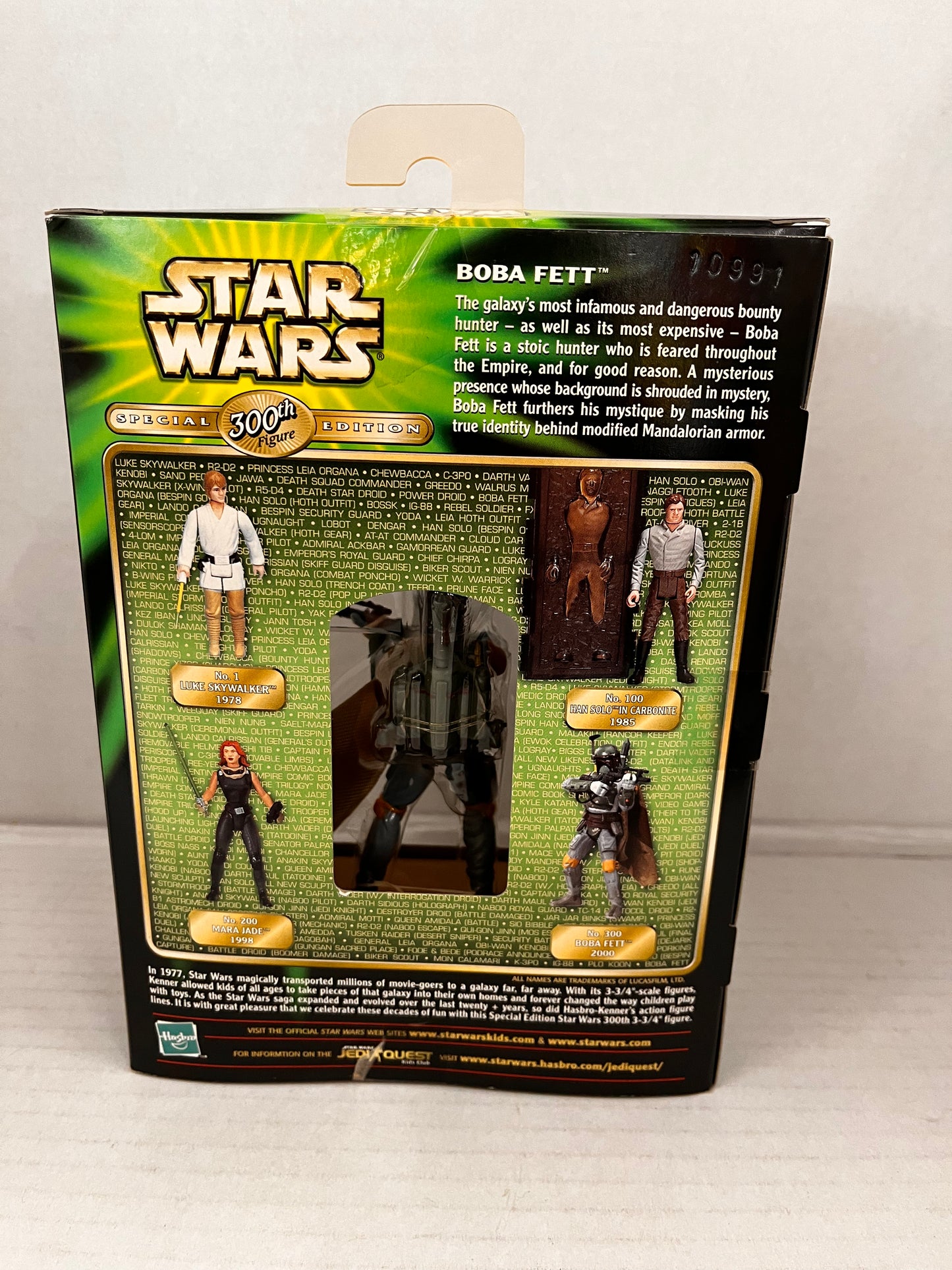 Star Wars 300th Figure Special Edition Boba Fett With Rocket-Firing Backpack