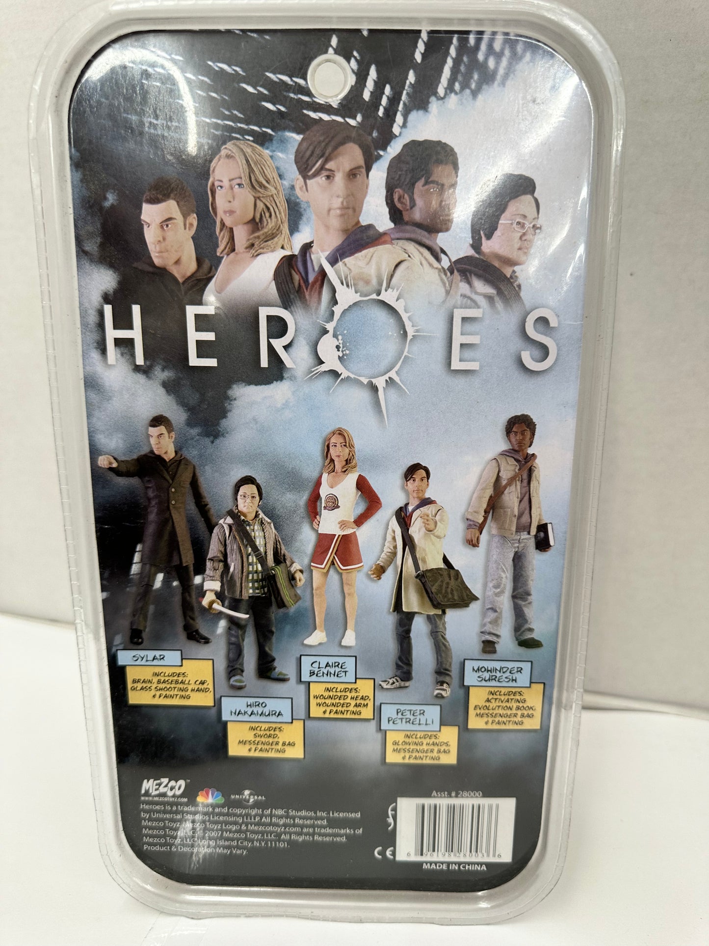 Mezco Toys Heroes TV Show Series 1 Mohinder Suresh 7" Action Figure