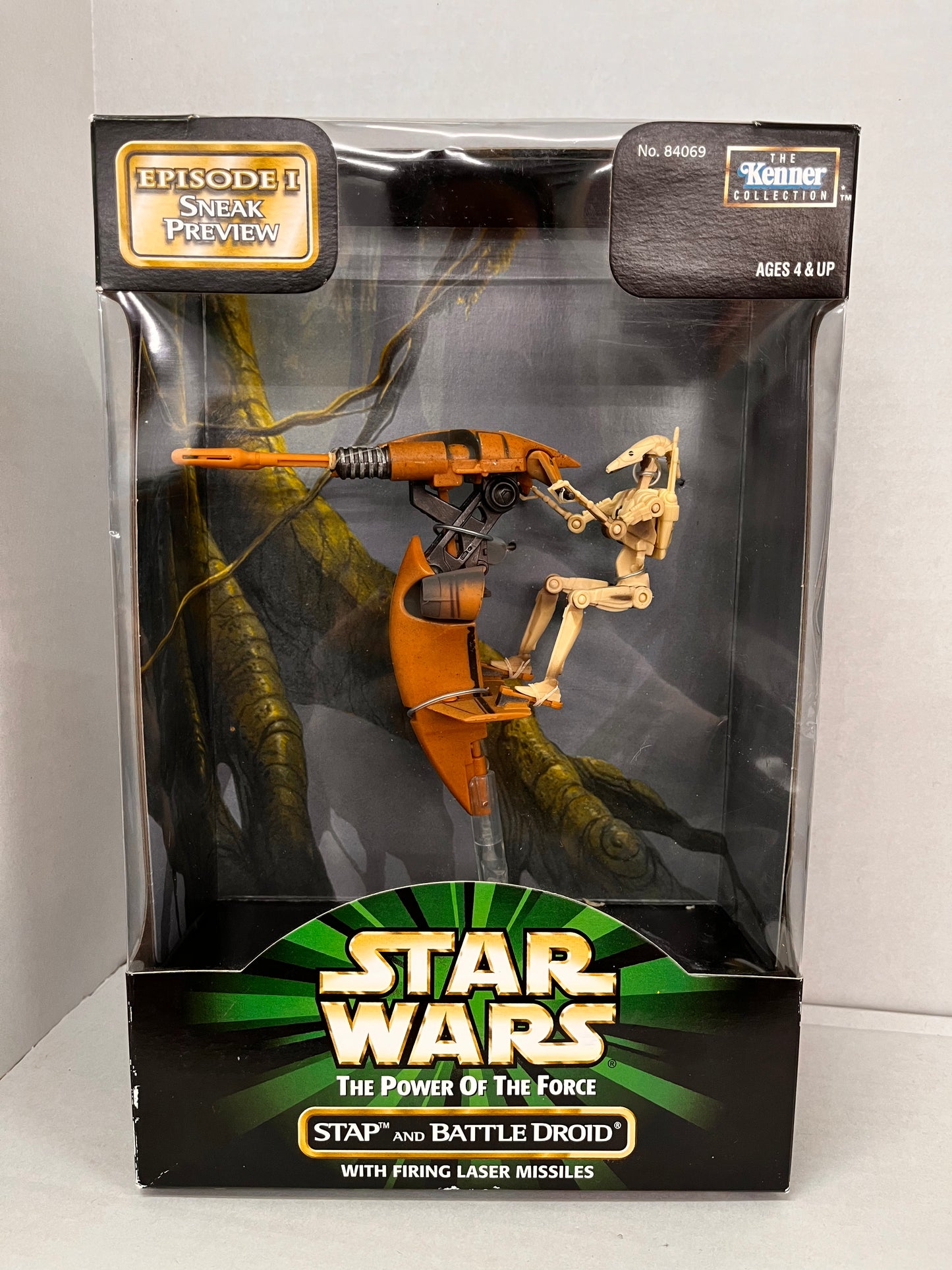Star Wars STAP and Battle Droid w/Firing Laser Missile