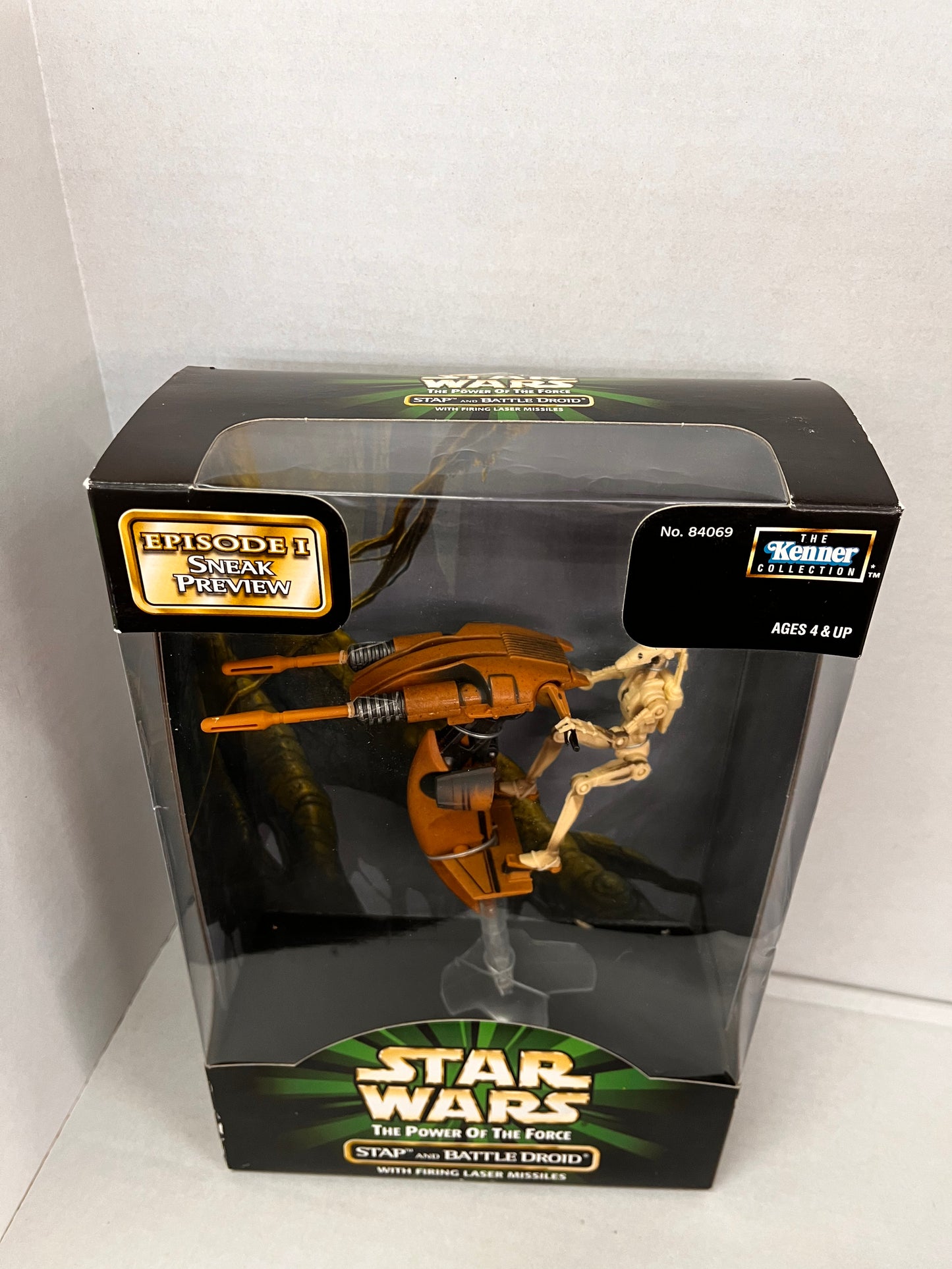 Star Wars STAP and Battle Droid w/Firing Laser Missile