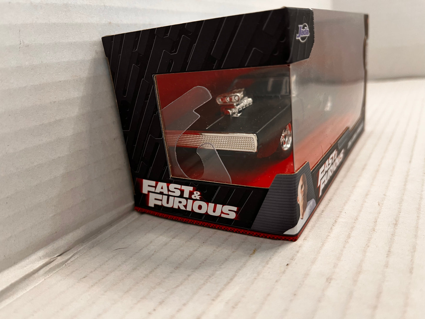 Fast and Furious Doms Dodge Charger R/T Matte Black 1:32 Scale Jada