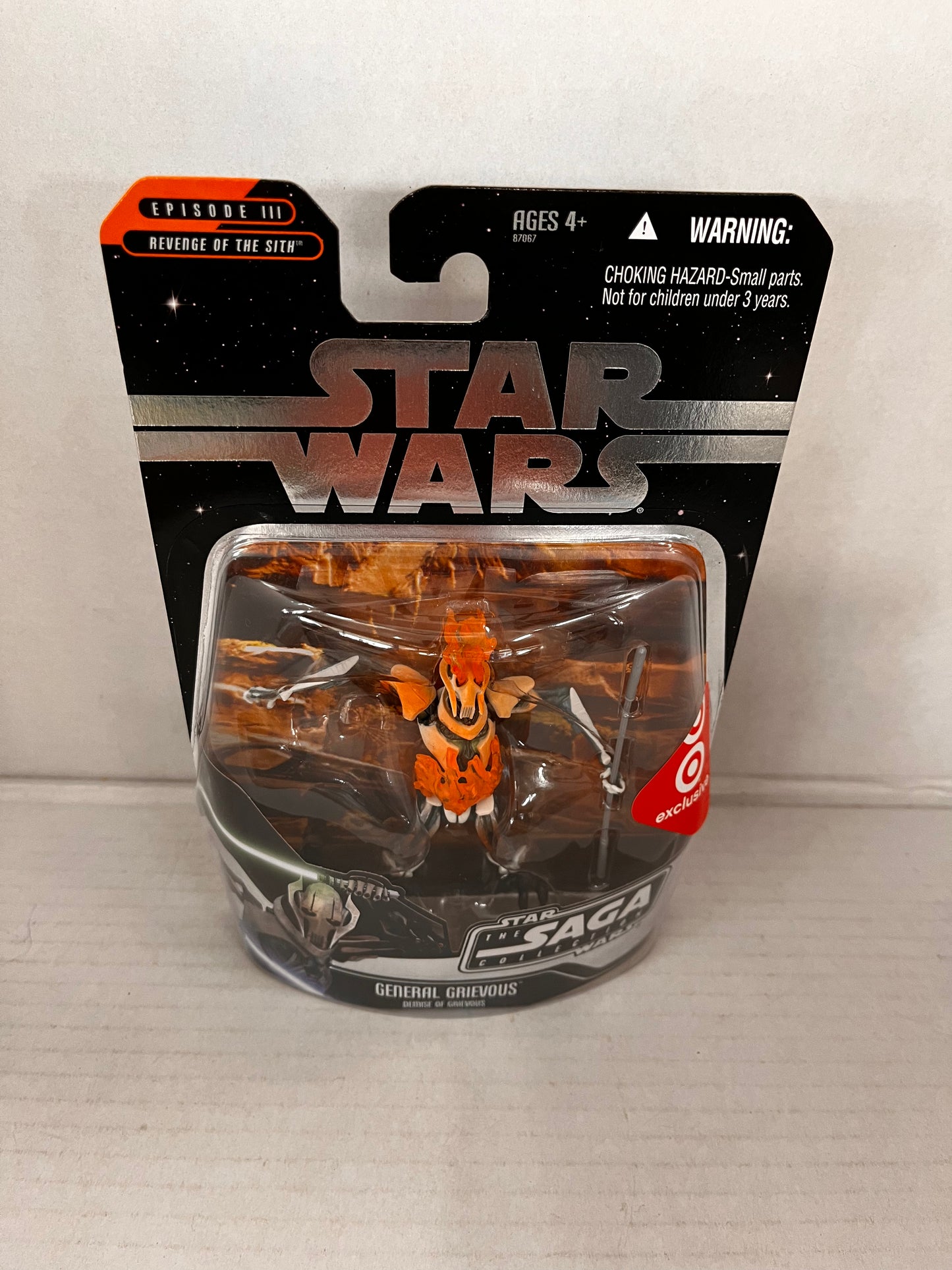 2006 New MOC Hasbro Star Wars Revenge of the Sith General Grievous Target J38