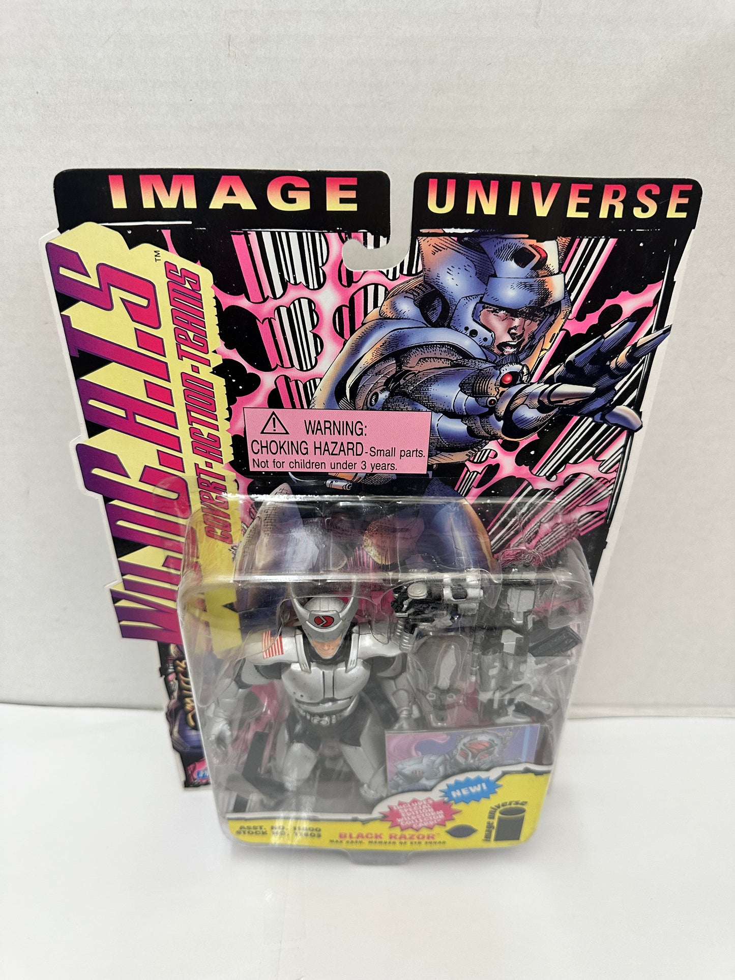 Black Razor 1995 WILDCATS Playmates Image Universe NEW