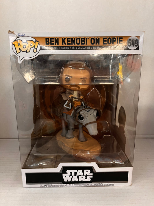 Funko Pop! Deluxe: Star Wars - Ben Kenobi On Eopie #549