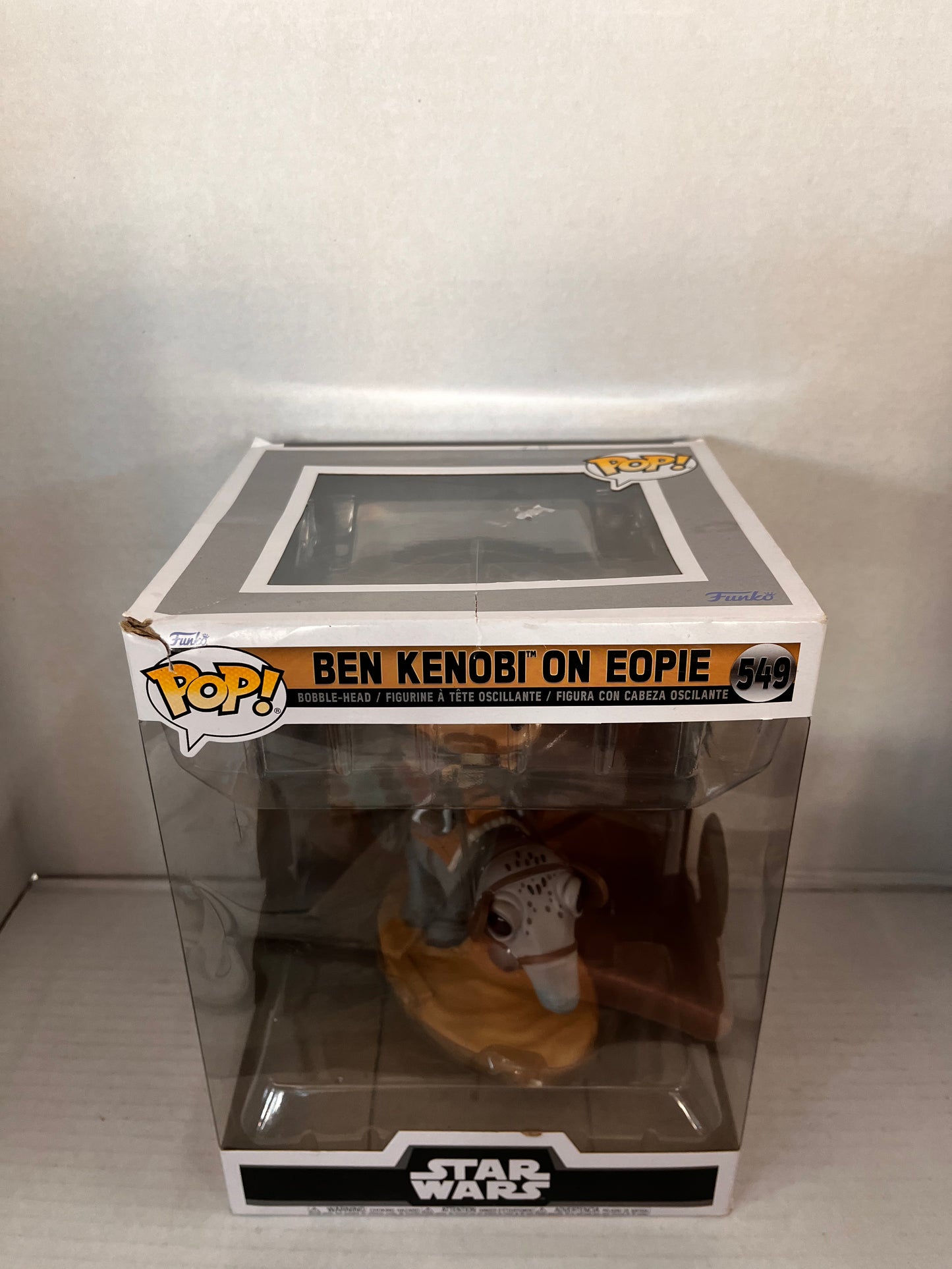 Funko Pop! Deluxe: Star Wars - Ben Kenobi On Eopie #549