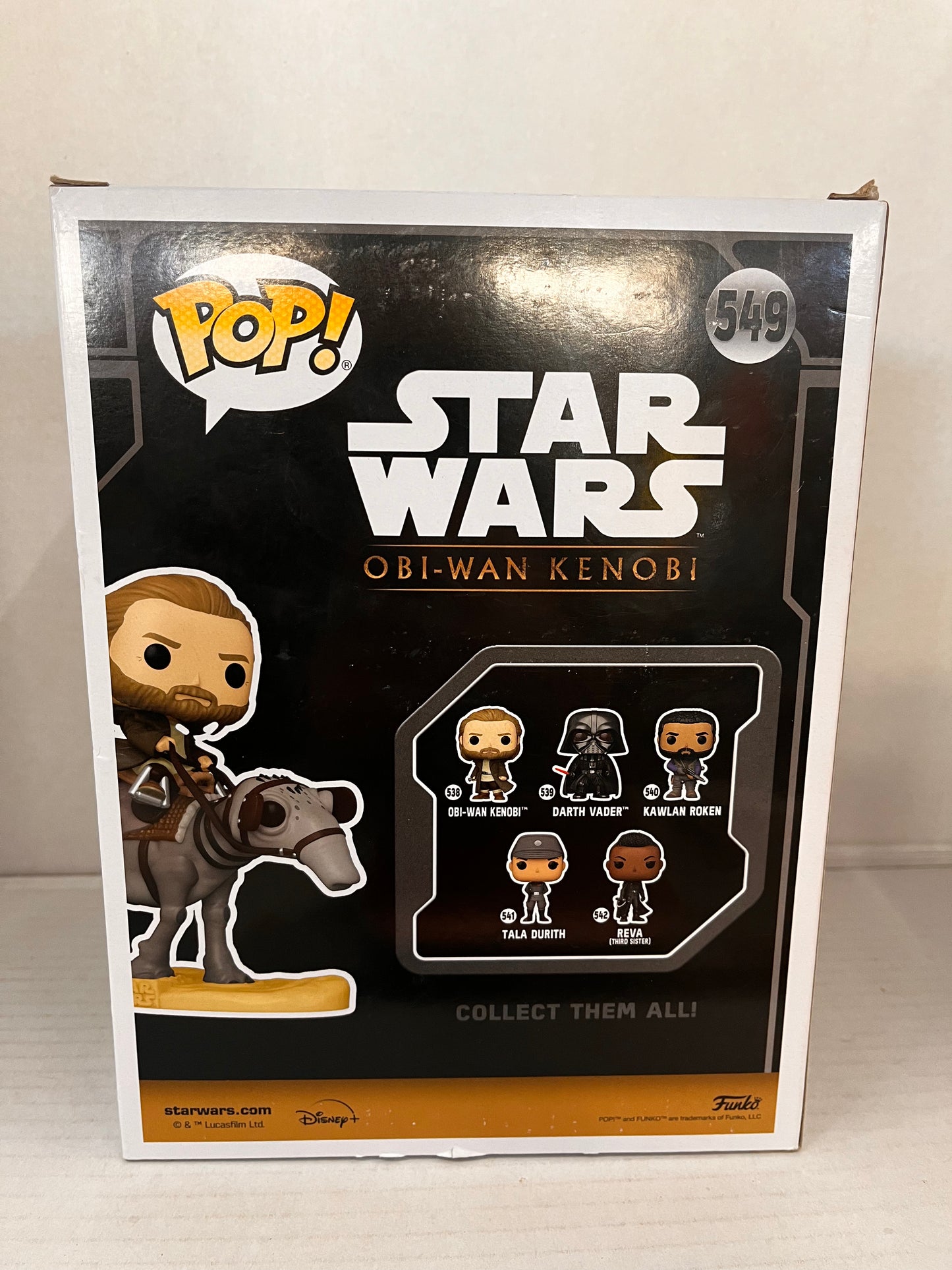 Funko Pop! Deluxe: Star Wars - Ben Kenobi On Eopie #549