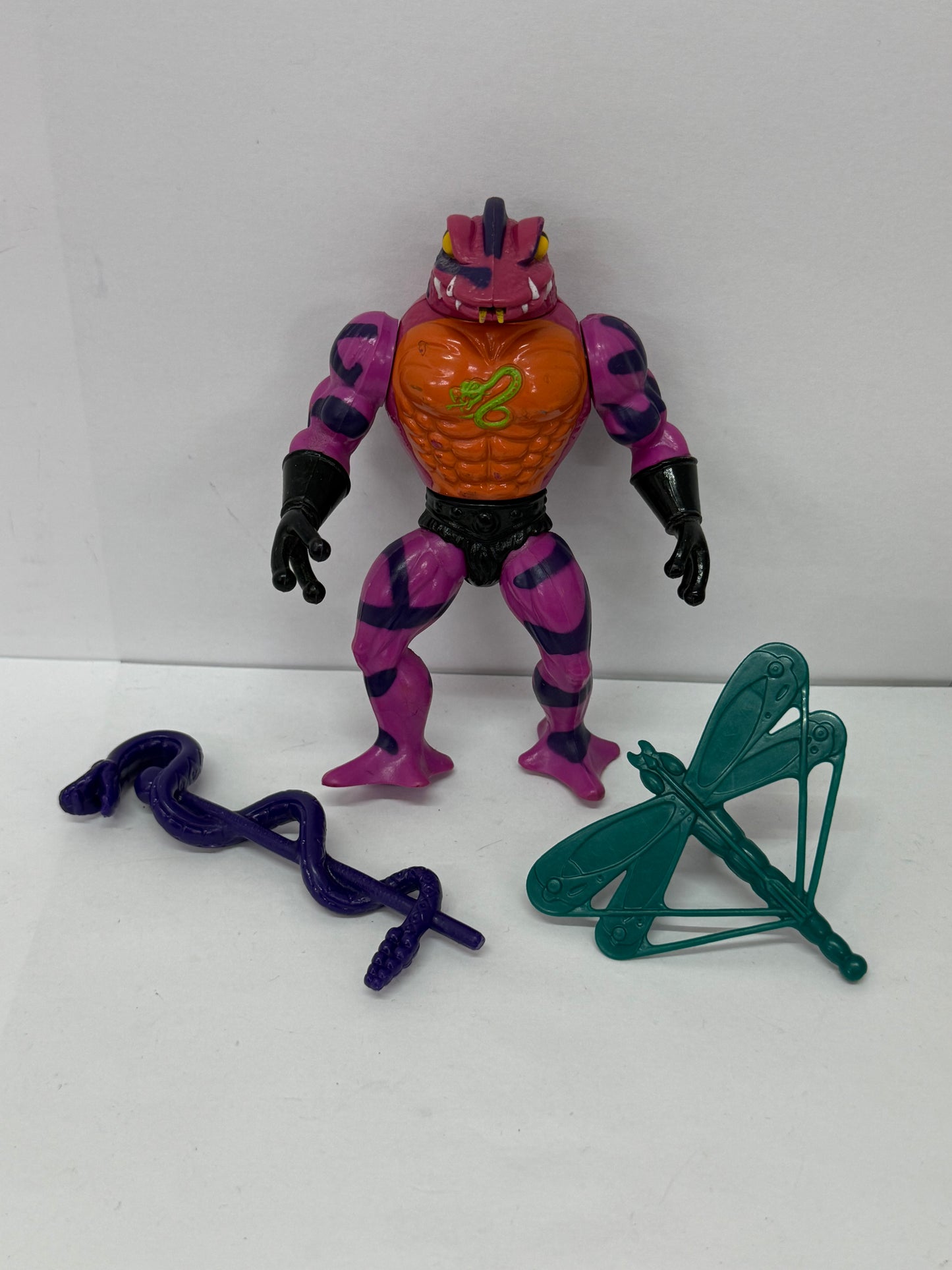 Vintage Tung Lashor Motu He-Man Masters Of Universe Action Figure Complete #2