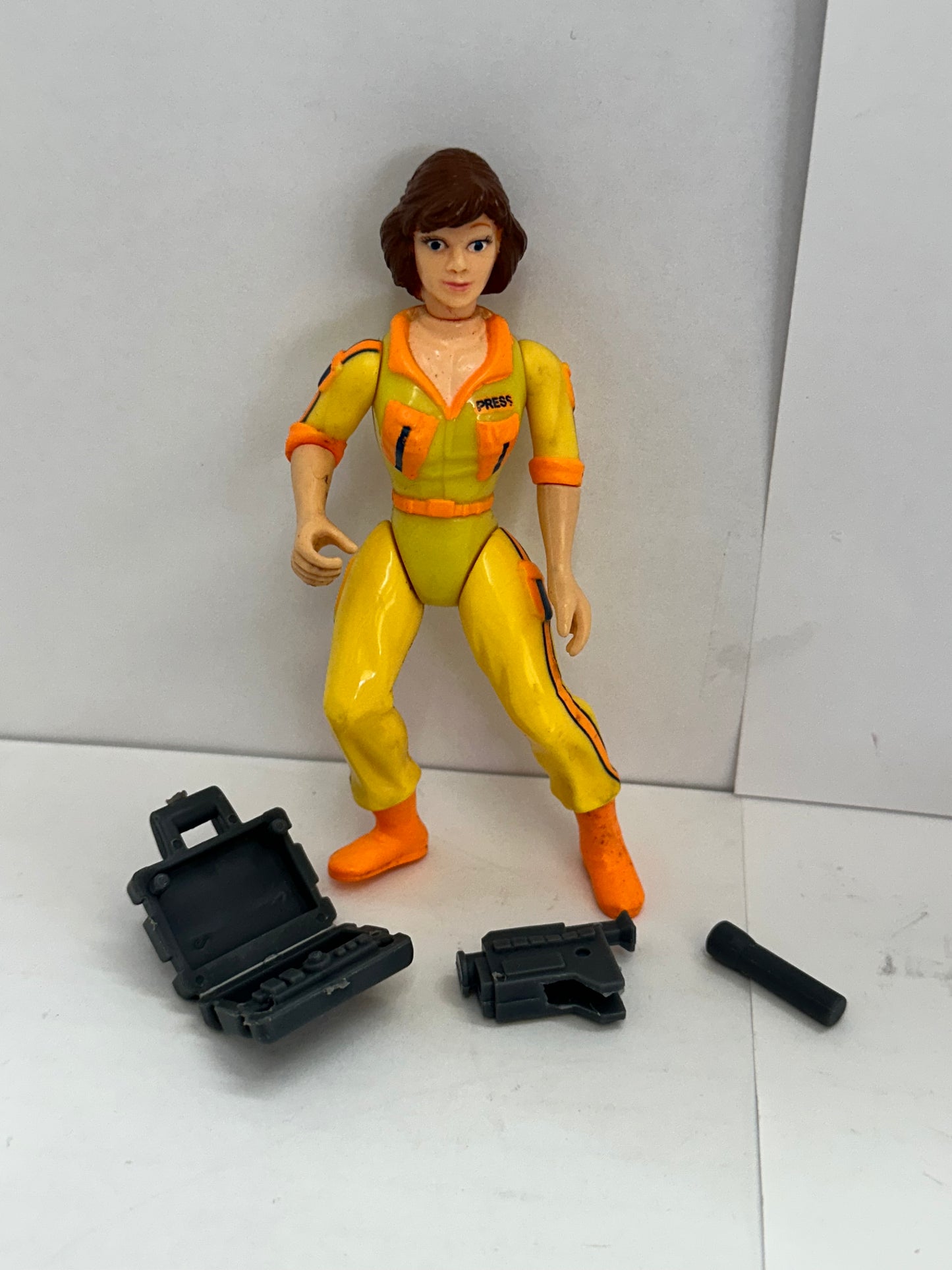 VTG Teenage Mutant Ninja Turtles APRIL O'NEIL 1988 TMNT Playmate Figure #2
