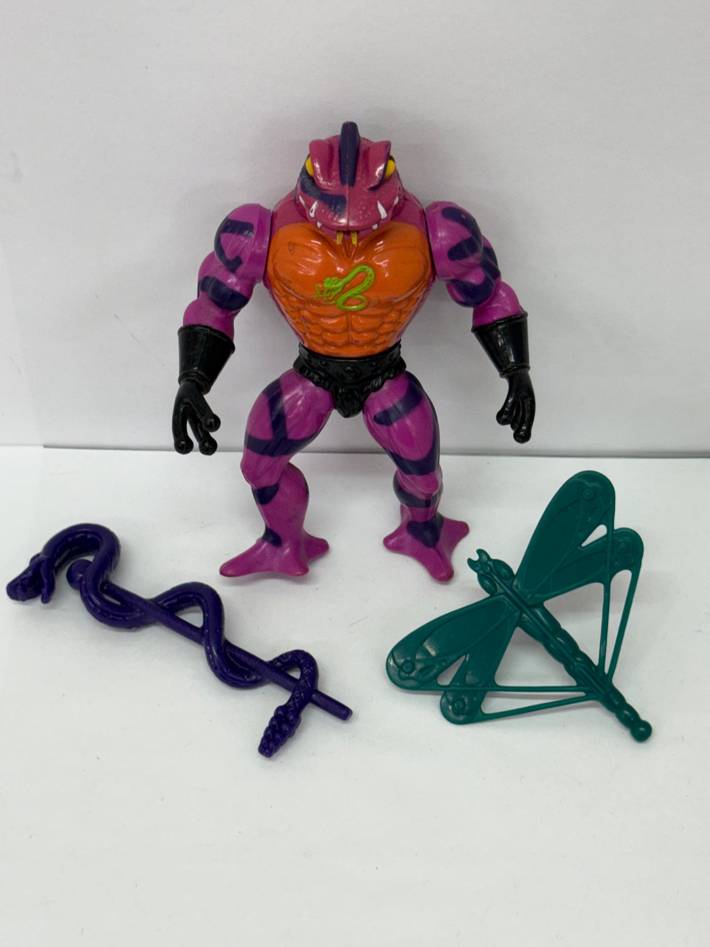 Vintage Tung Lashor Motu He-Man Masters Of Universe Action Figure Complete #2