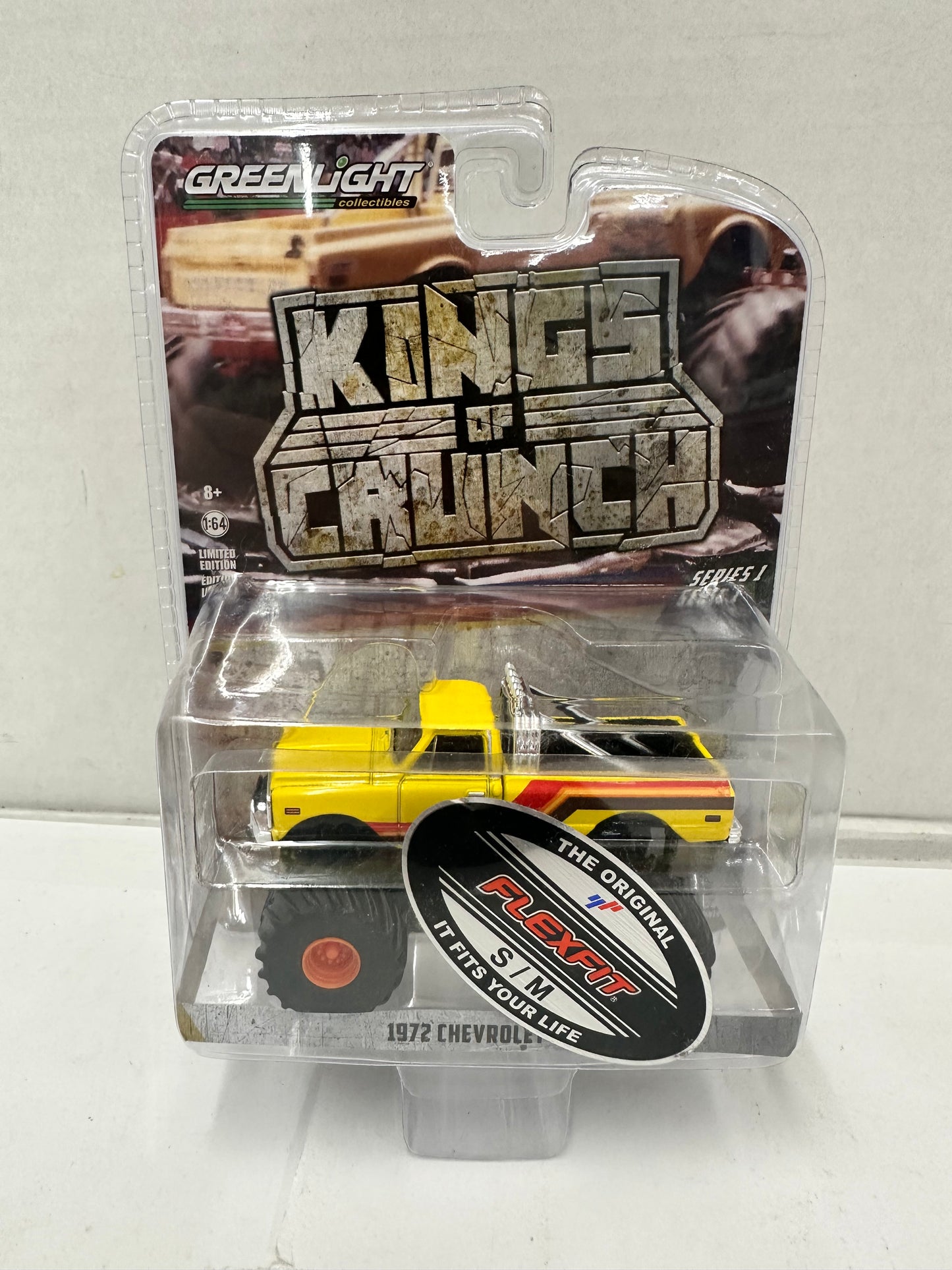 2018 Greenlight Kings of Crunch 1972 Chevrolet K-10 Monster Truck 1:64