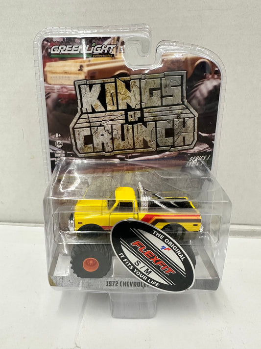 2018 Greenlight Kings of Crunch 1972 Chevrolet K-10 Monster Truck 1:64
