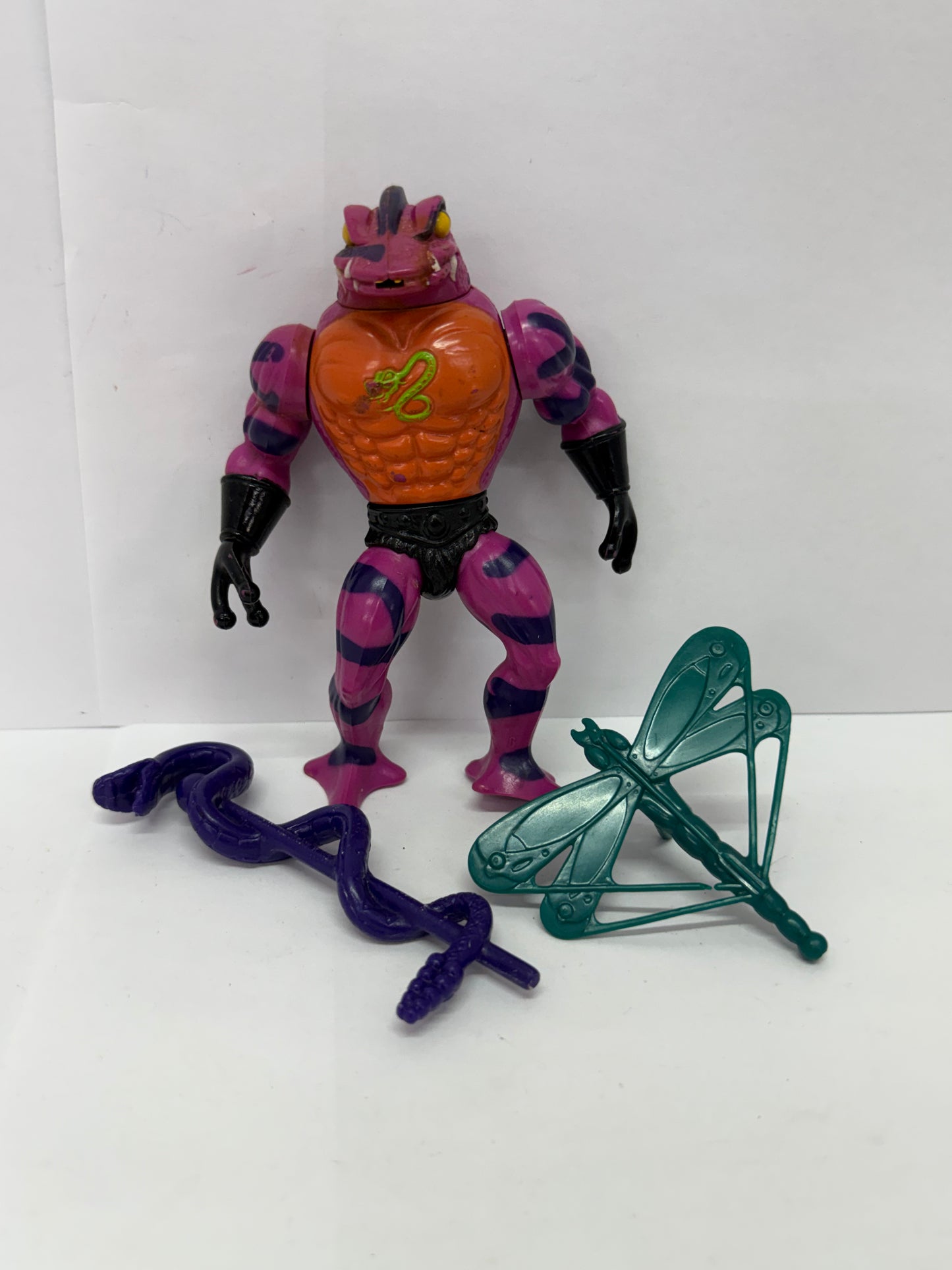 Vintage Tung Lashor Motu He-Man Masters Of Universe Action Figure Complete #3