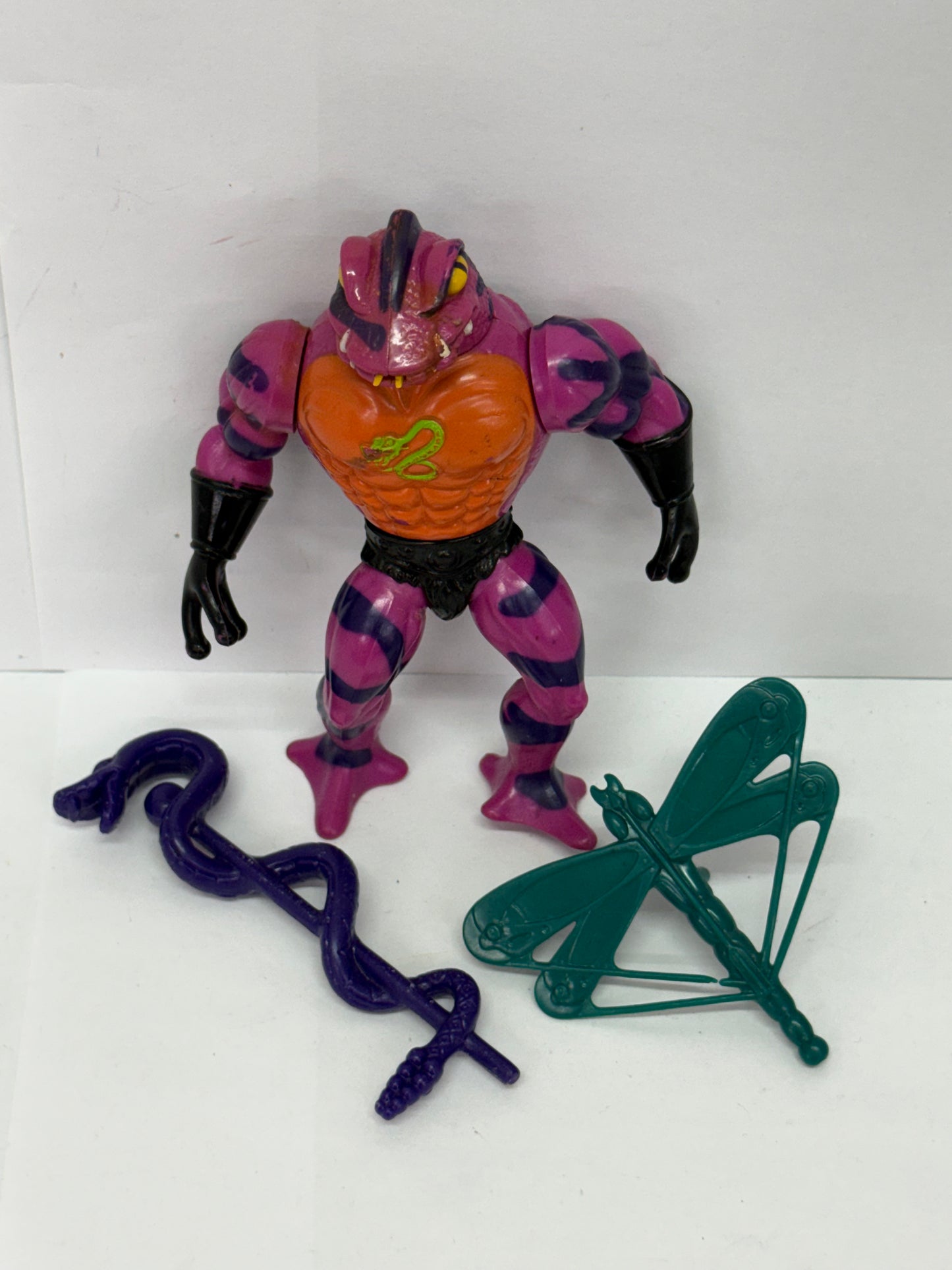 Vintage Tung Lashor Motu He-Man Masters Of Universe Action Figure Complete #3