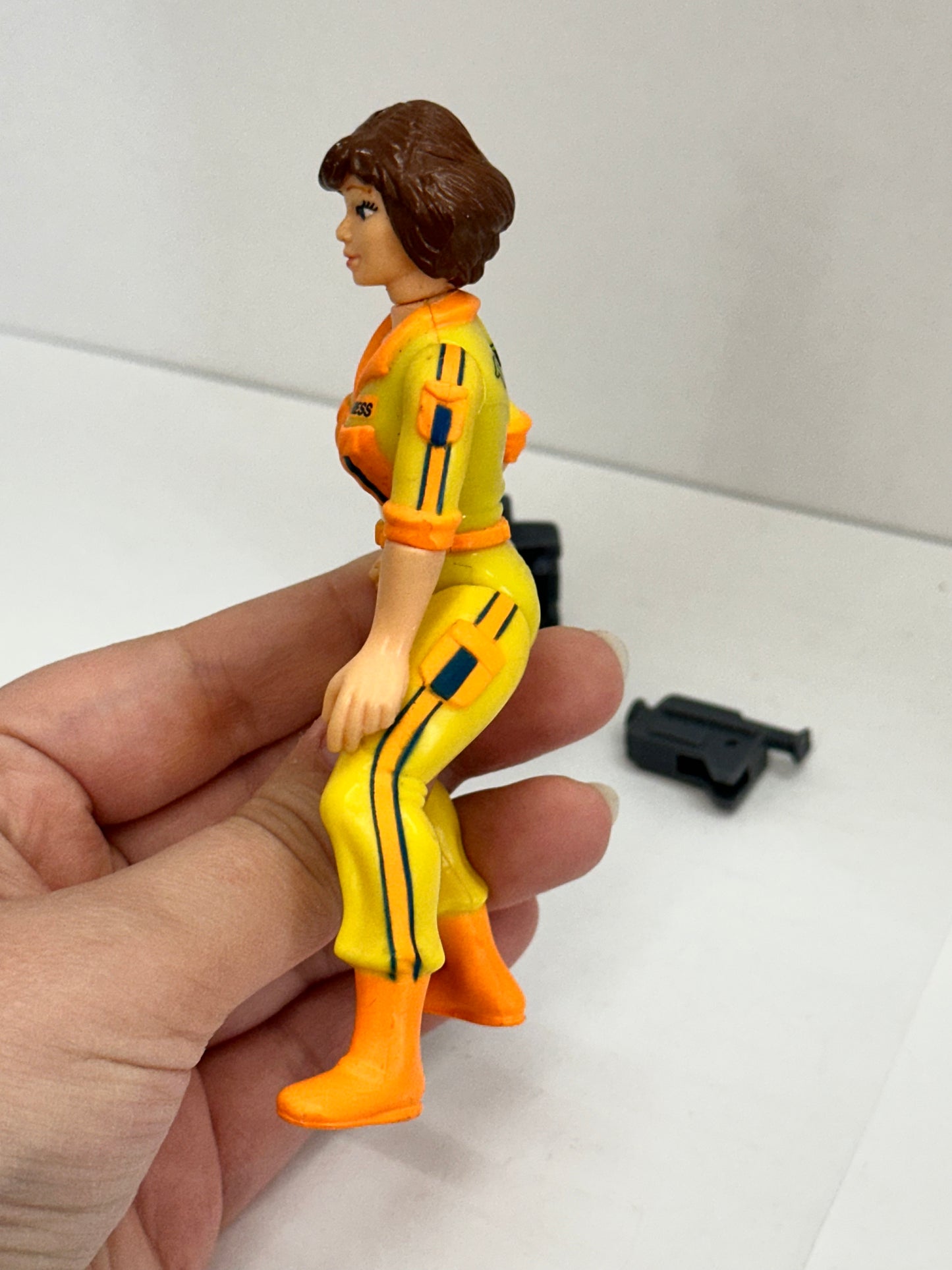1988 Playmates Teenage Mutant Ninja Turtles April O'Neil Figure Near Complete #4