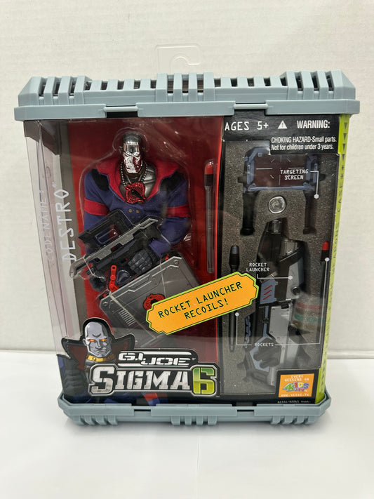 G.I. Joe Sigma 6 – Destro Figure – 2006 Hasbro