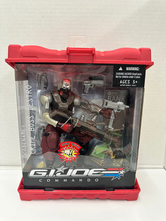 Hasbro GI Joe Sigma 6 Commando Crime Boss Destro 8" Figure