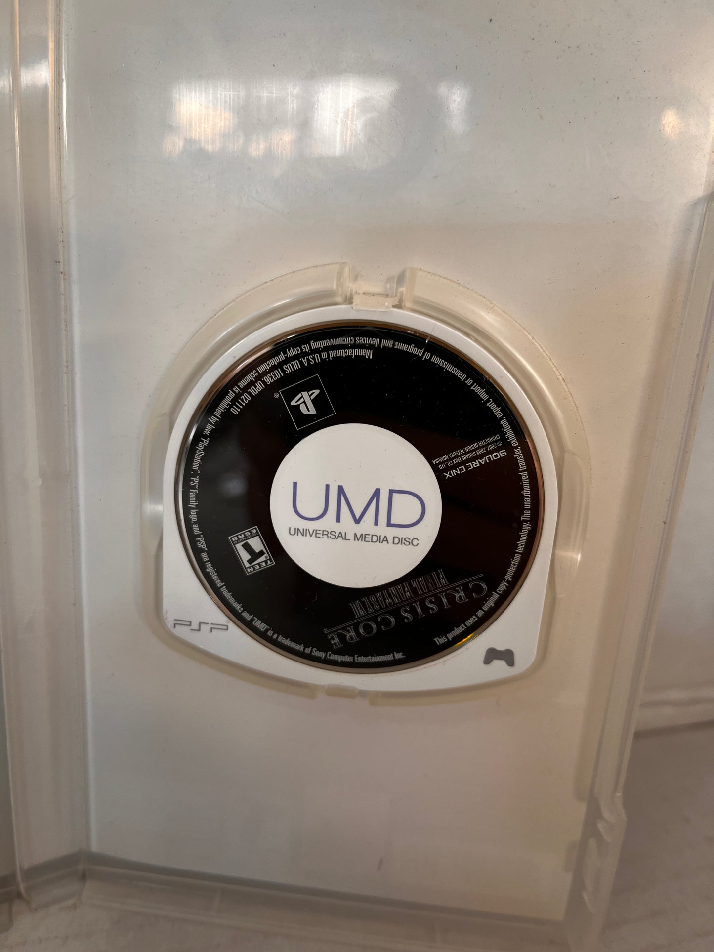 Crisis Core: Final Fantasy VII (Sony PlayStation Portable PSP, 2008)