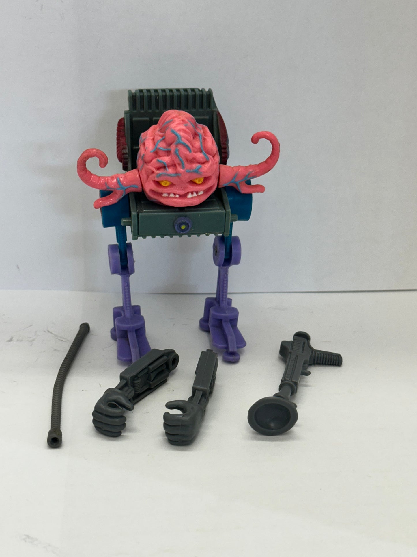 Krang Near Complete Teenage Mutant Ninja Turtles TMNT Playmates 1989 Vintage #2