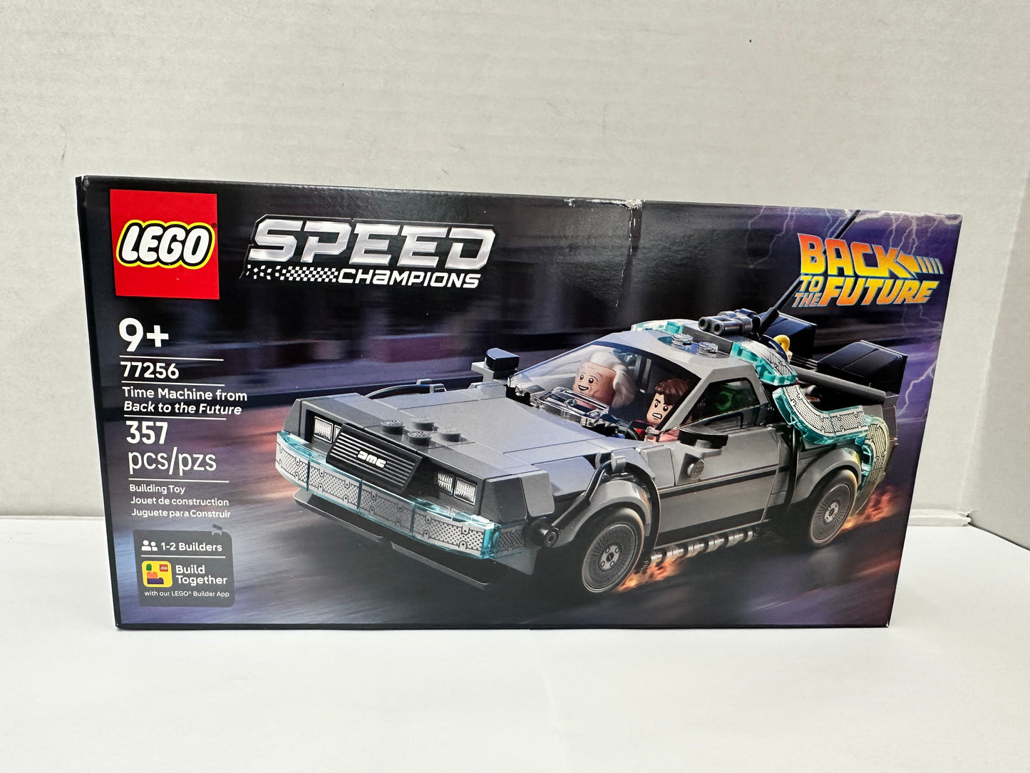 LEGO 77256 Speed Champions Back to the Future Time Machine DeLorean