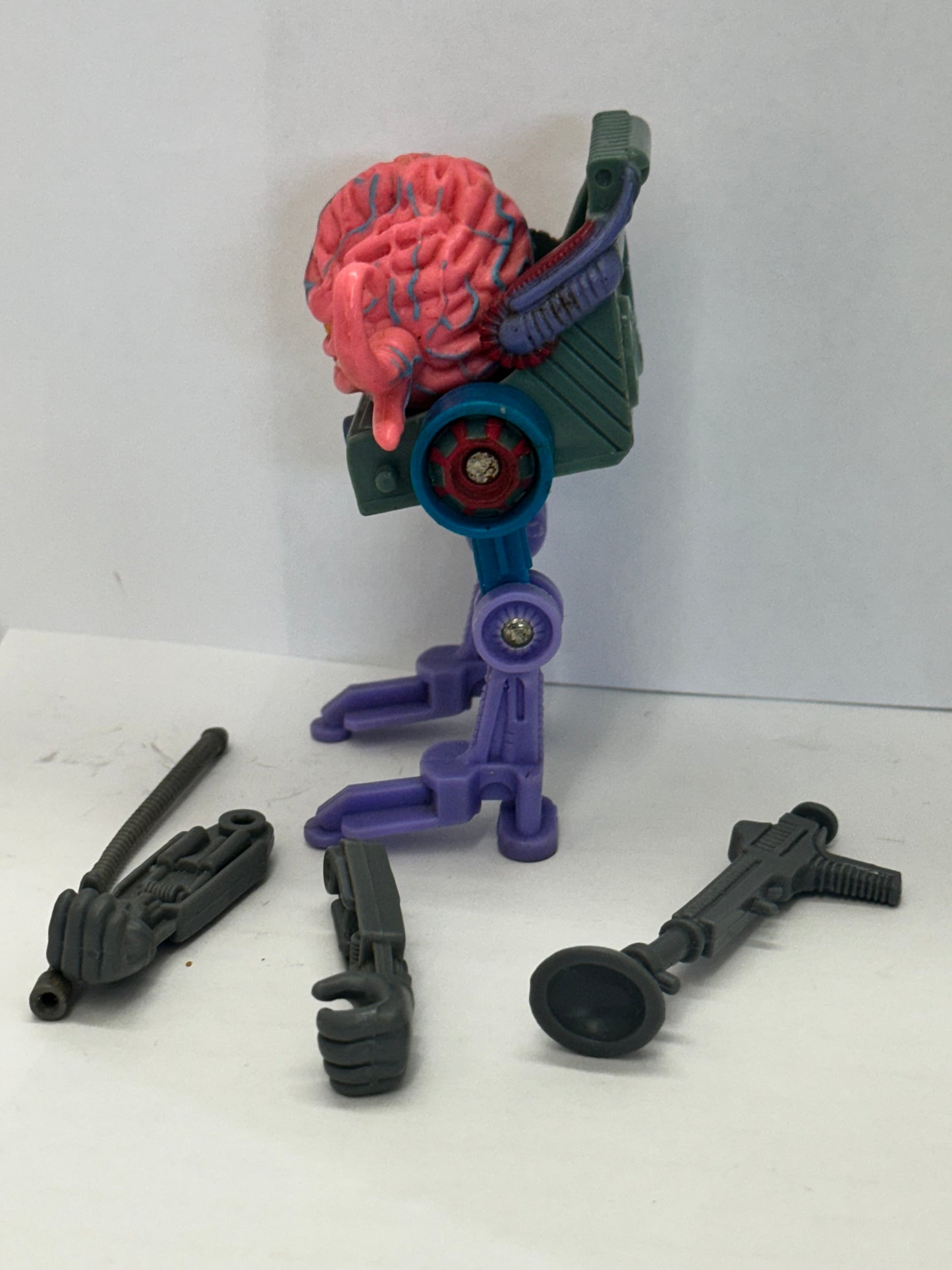 Krang Near Complete Teenage Mutant Ninja Turtles TMNT Playmates 1989 Vintage #2