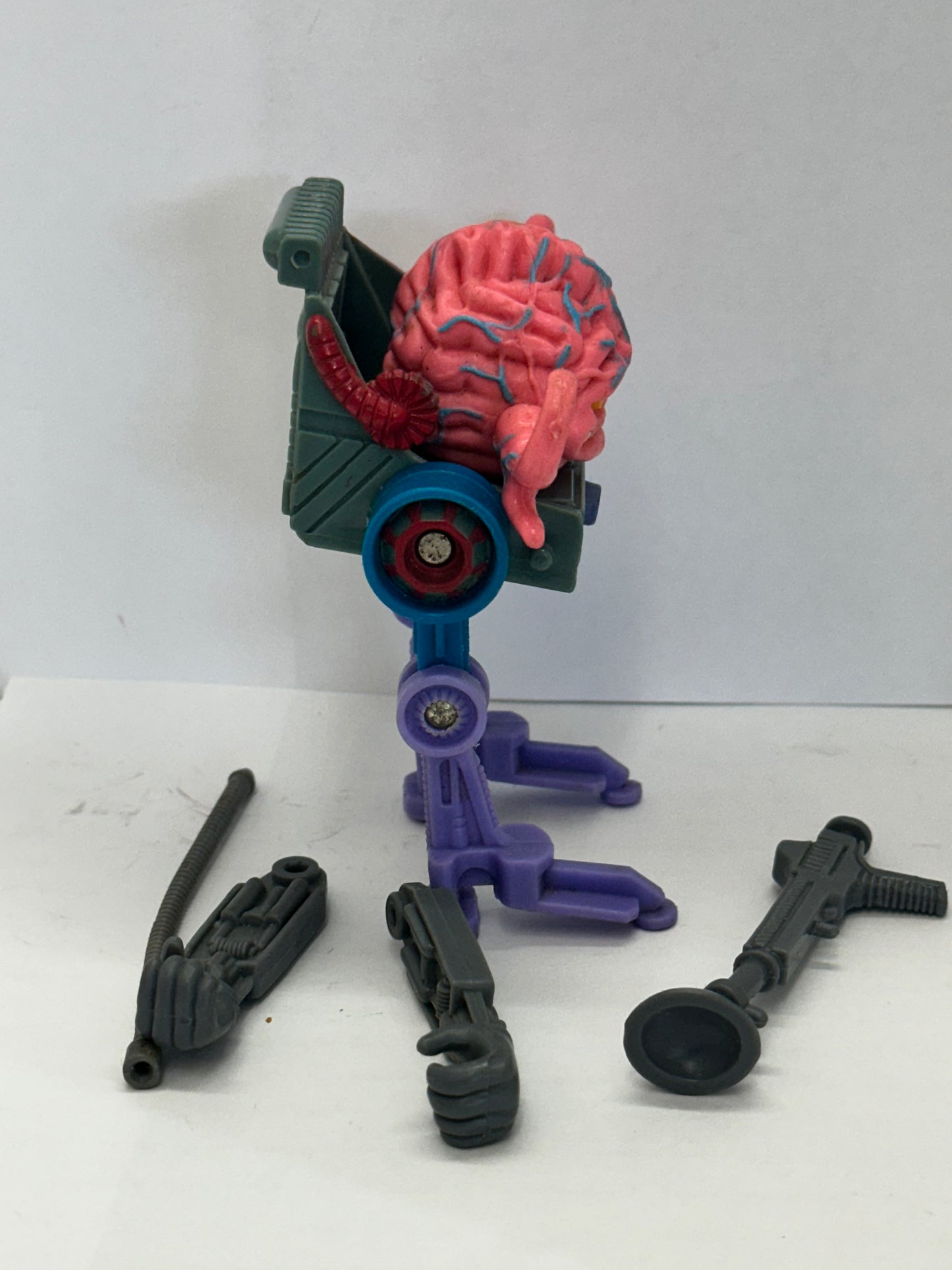Krang Near Complete Teenage Mutant Ninja Turtles TMNT Playmates 1989 Vintage #2