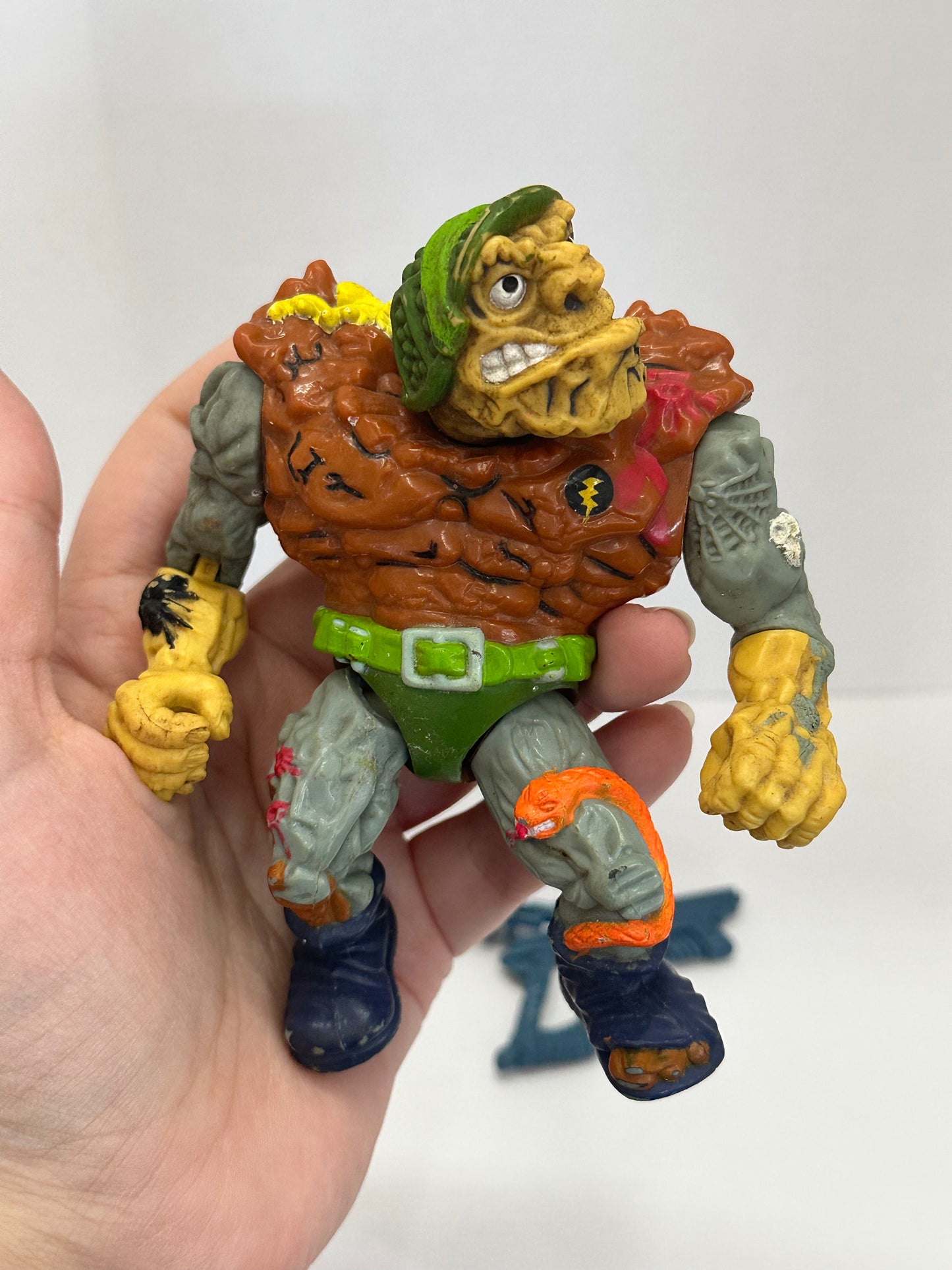 TMNT General Traag 1989 Vintage Teenage Mutant Ninja Turtles Playmates #2