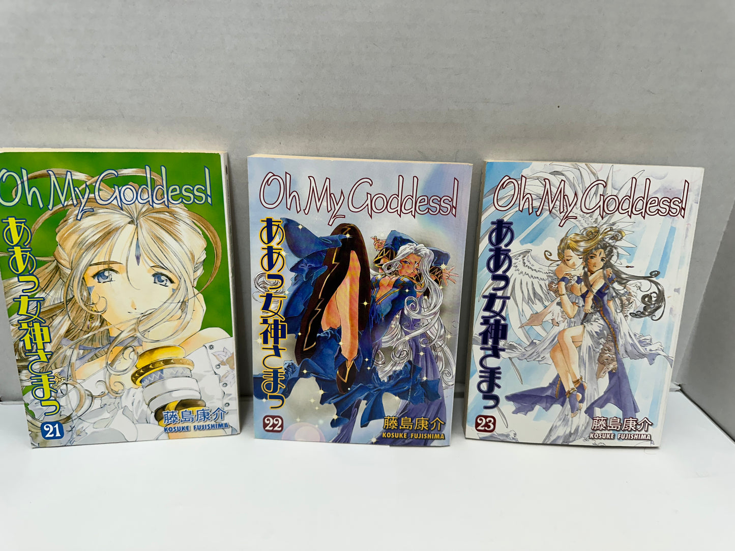 Oh My Goddess! Manga Lot Of 8, English, Volumes 21-28